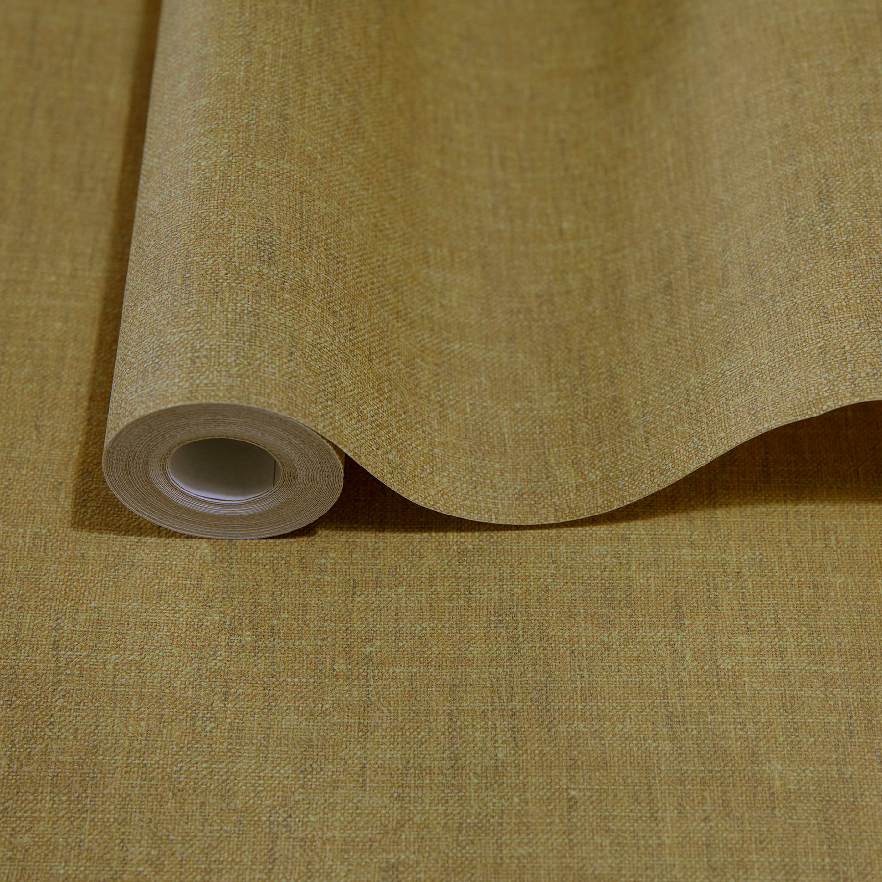 Hohenberger Vliestapete Tesoro Collage Uni Giallo 65603