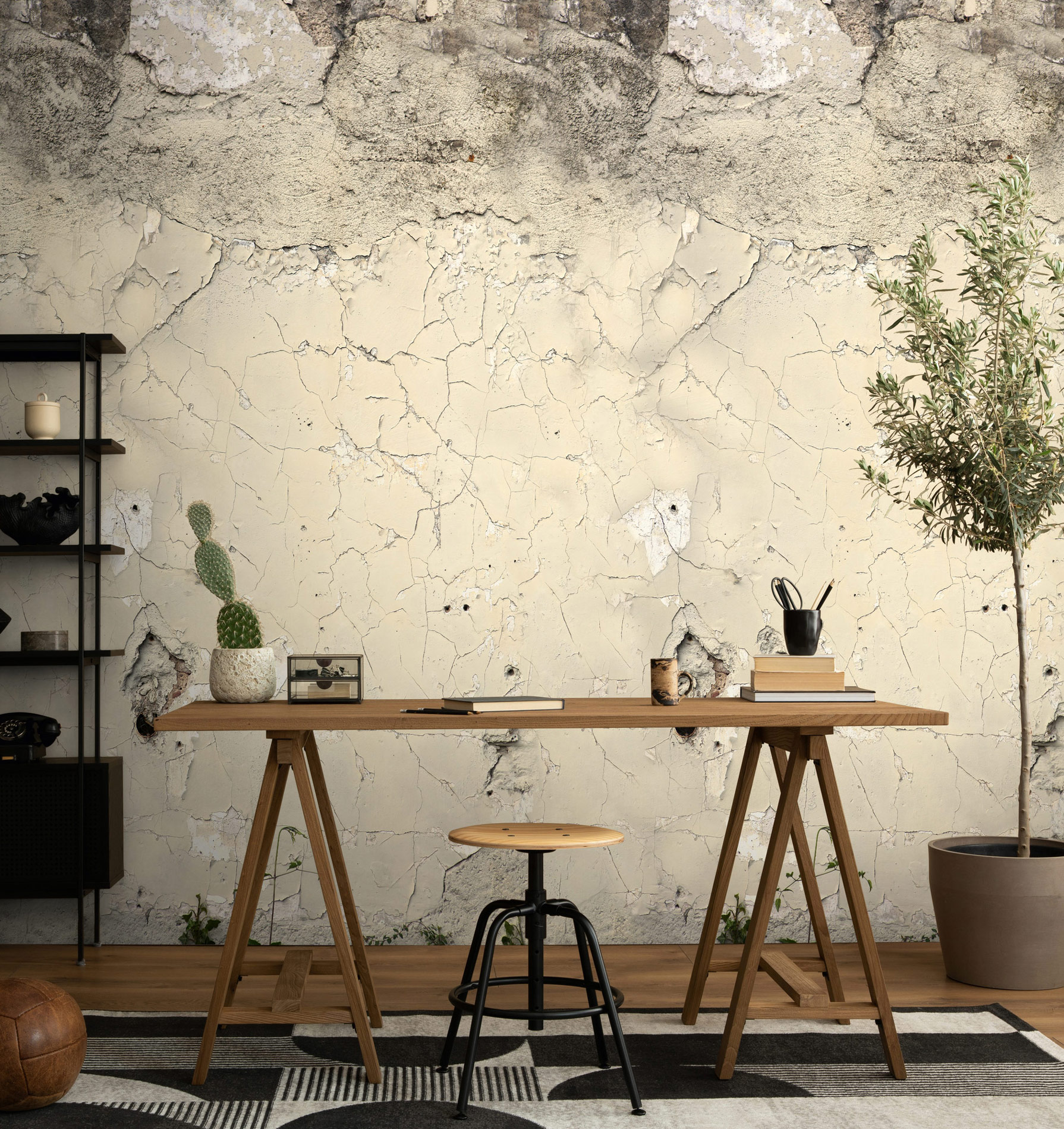 AS Fototapete The Wall 4 3D Optik Bunt 792266