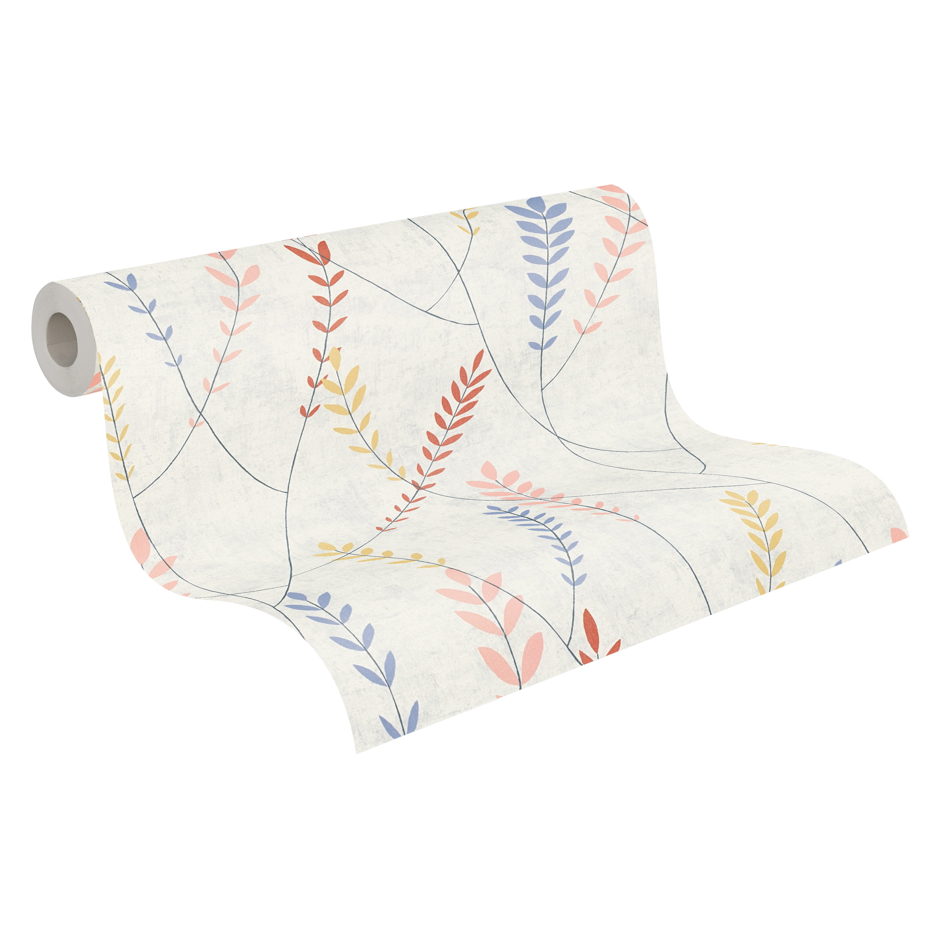 AS Vliestapete Nordic Feeling Floral Grau 791462