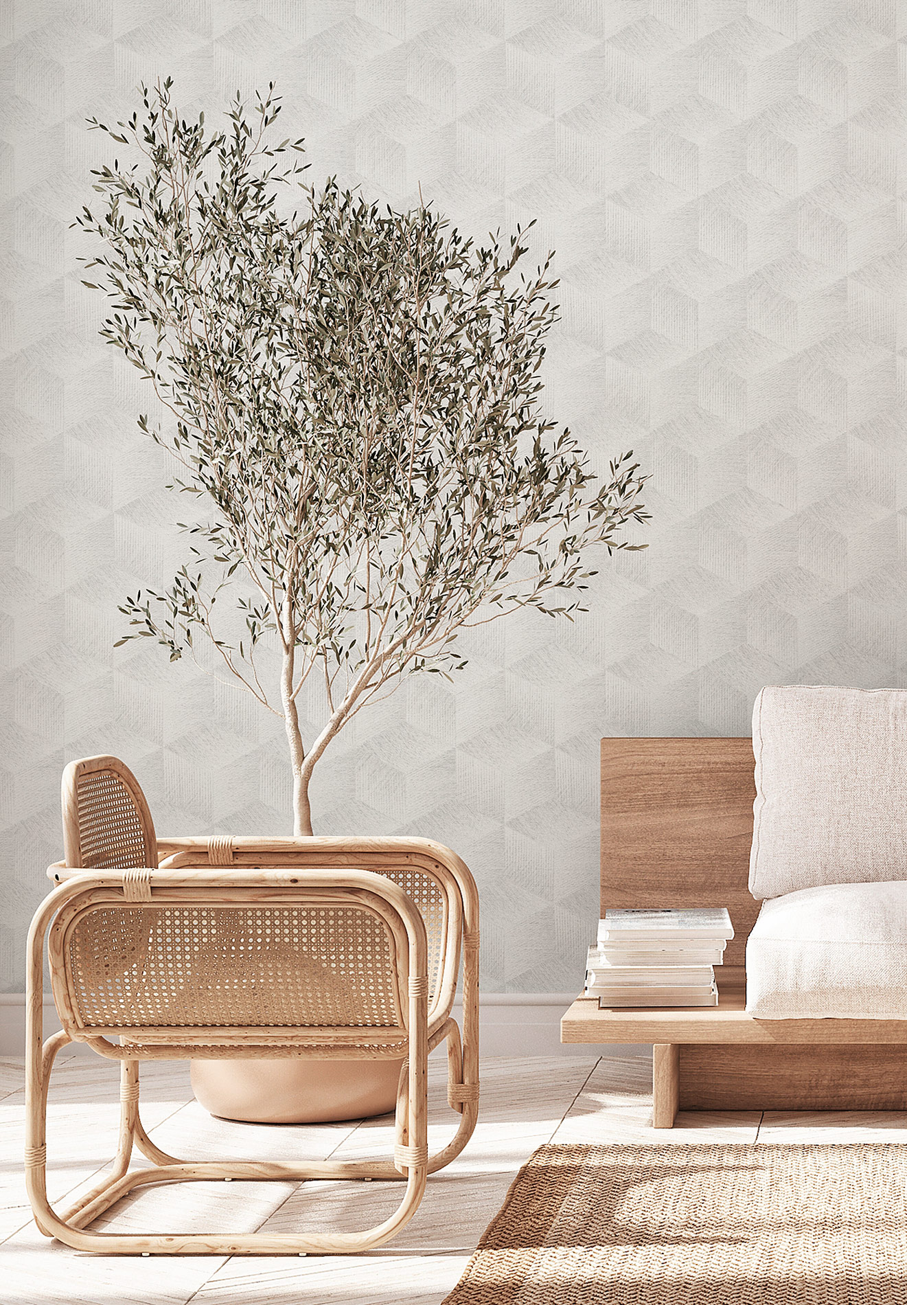 AS Vliestapete Deco Satintapete 3D Tapete 385062