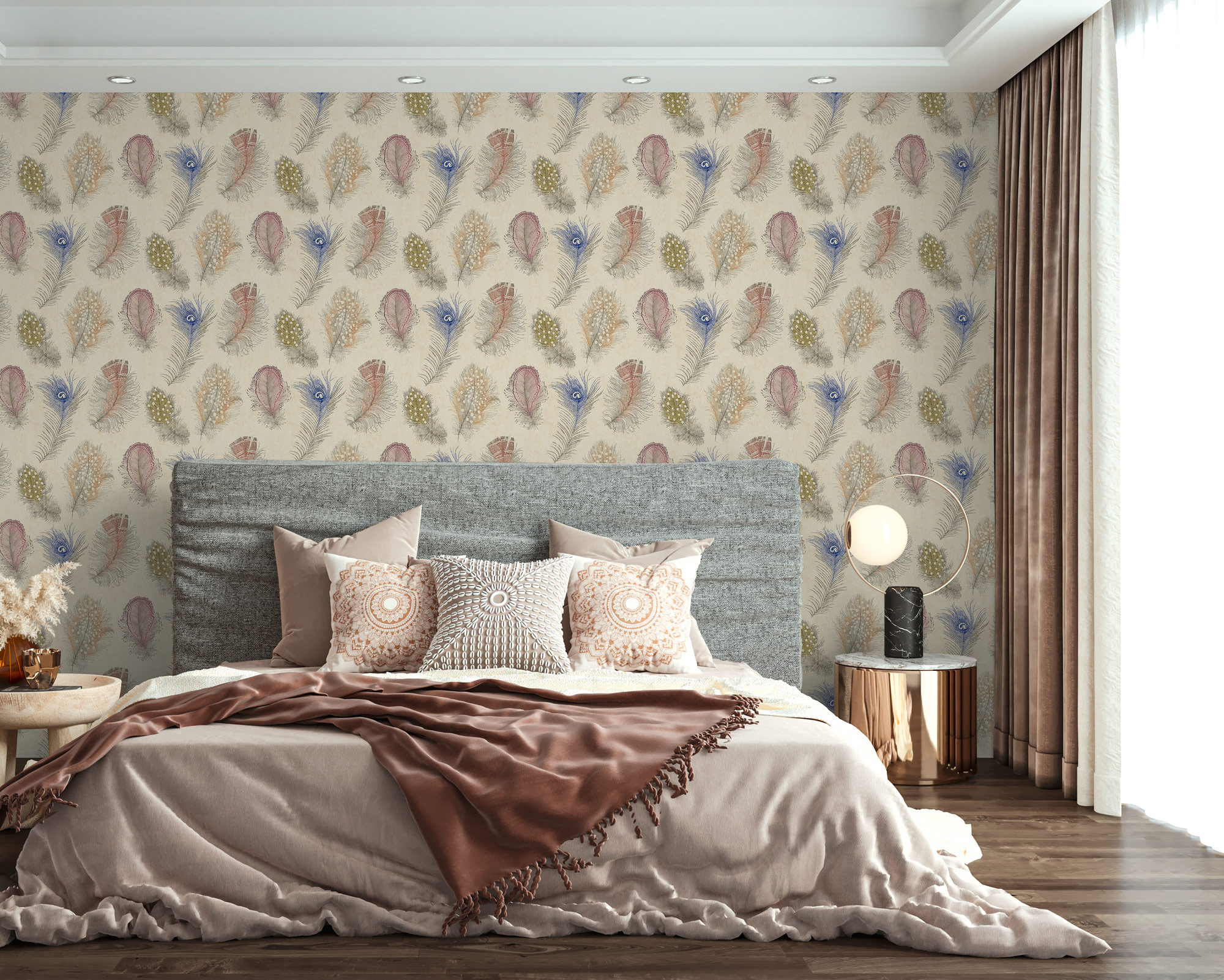 AS Vliestapete PintWalls 3 Designtapete Creme 791866