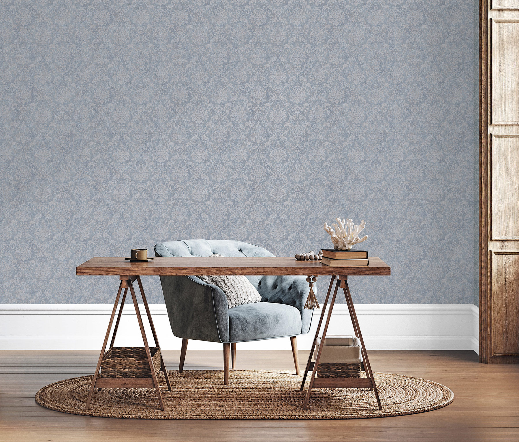 Essener Vliestapete Special FX 2 blau G68088