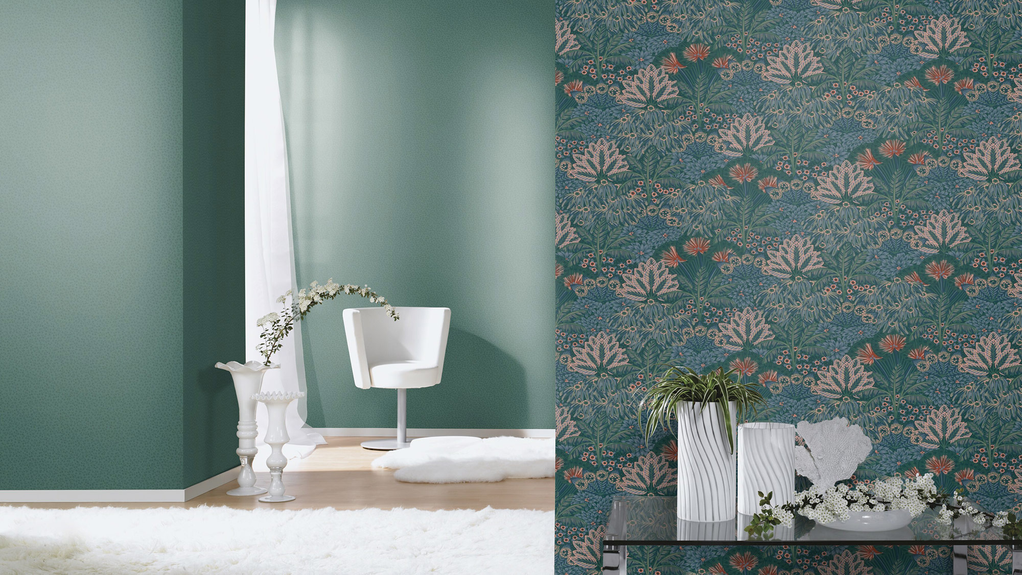 Rasch Vliestapete Sophia Floral Dschungel 711332