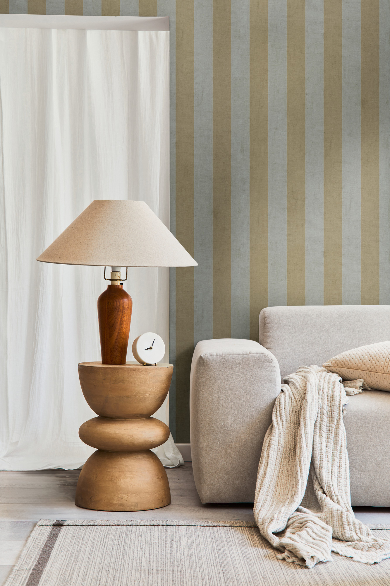 AS Vliestapete Anna d'Andrea Streifentapete Grün 782262