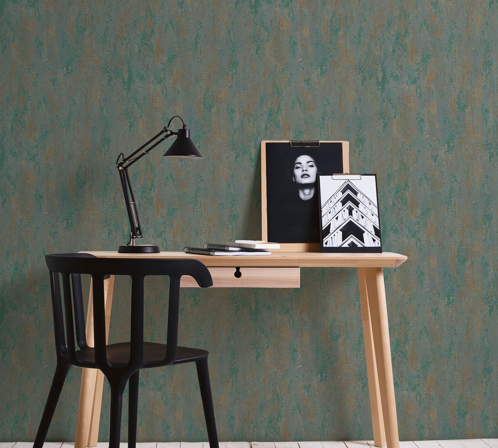 AS Vliestapete Trendwall 2 Unitapete braun 326512