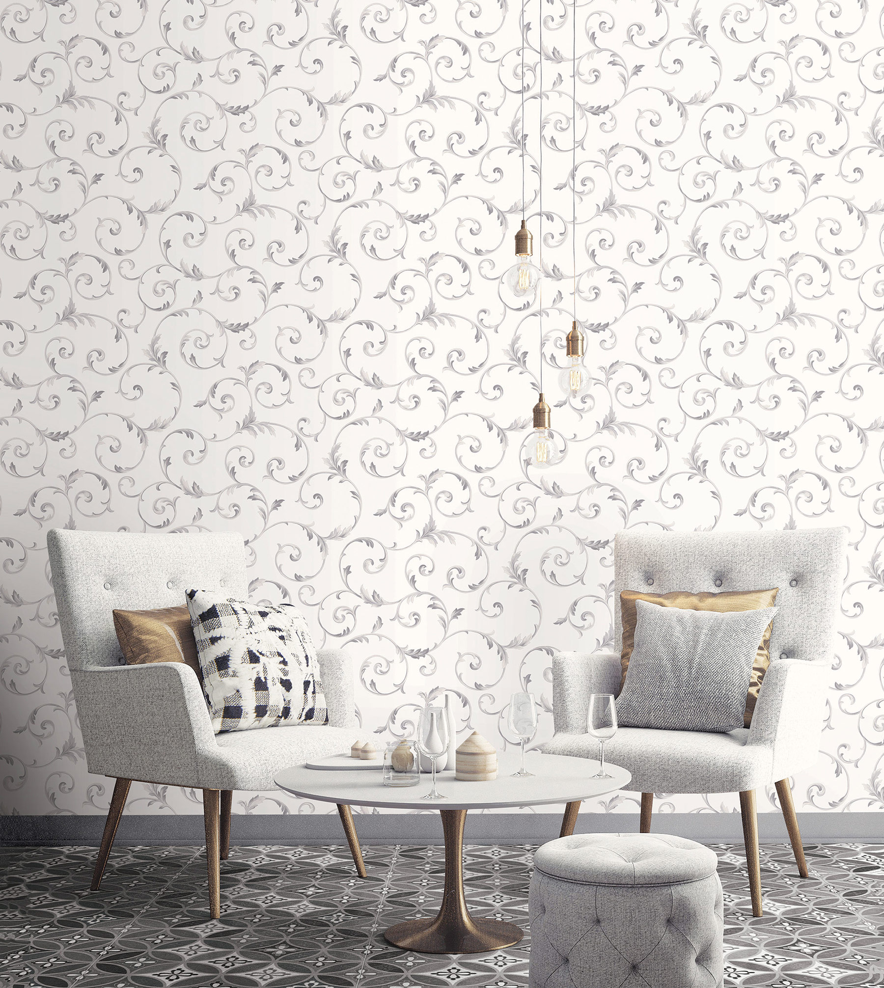 Essener Vliestapete Classic Silks 4 Barocktapete CI38239