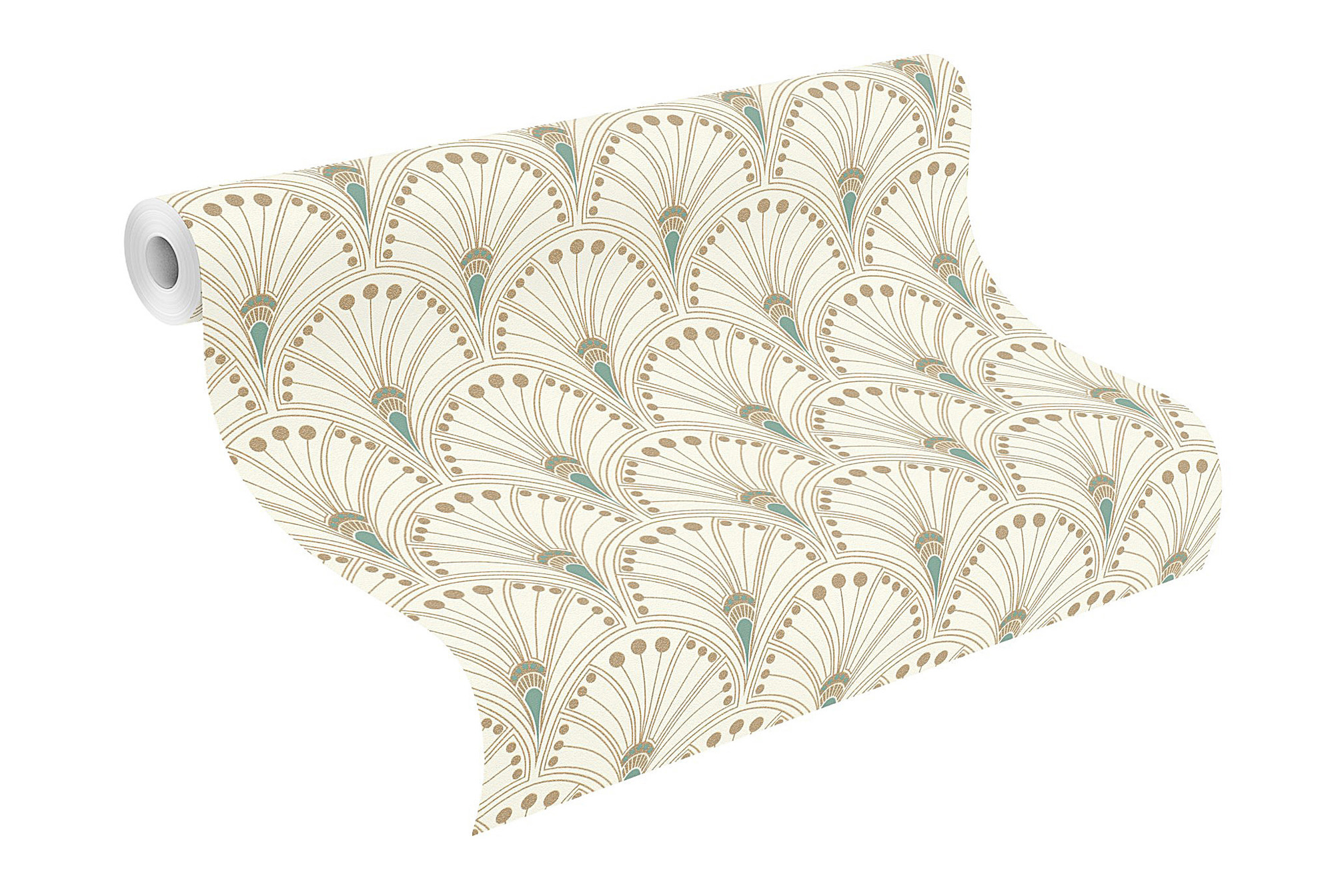 Rasch Vliestapete Allegretto Grün-Hellgrün 792232