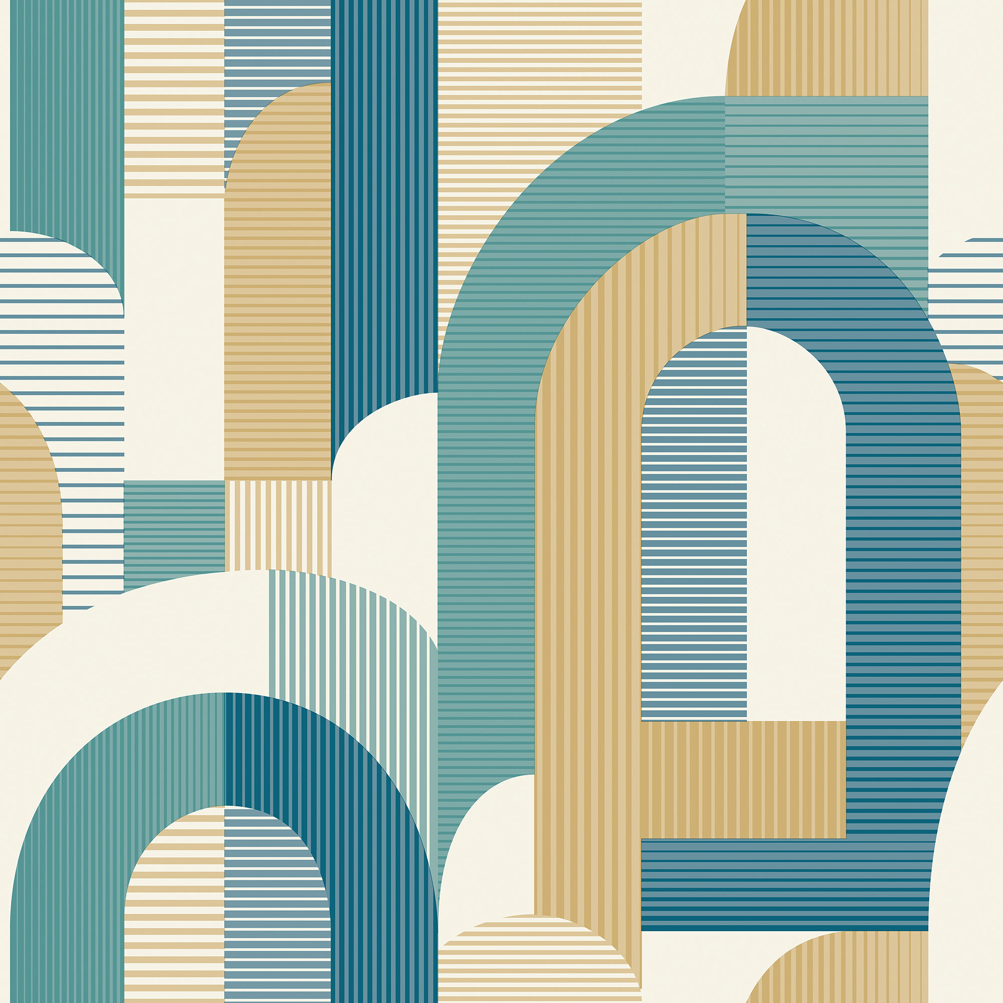 Grandeco Vliestapete Maison Retro MN3612