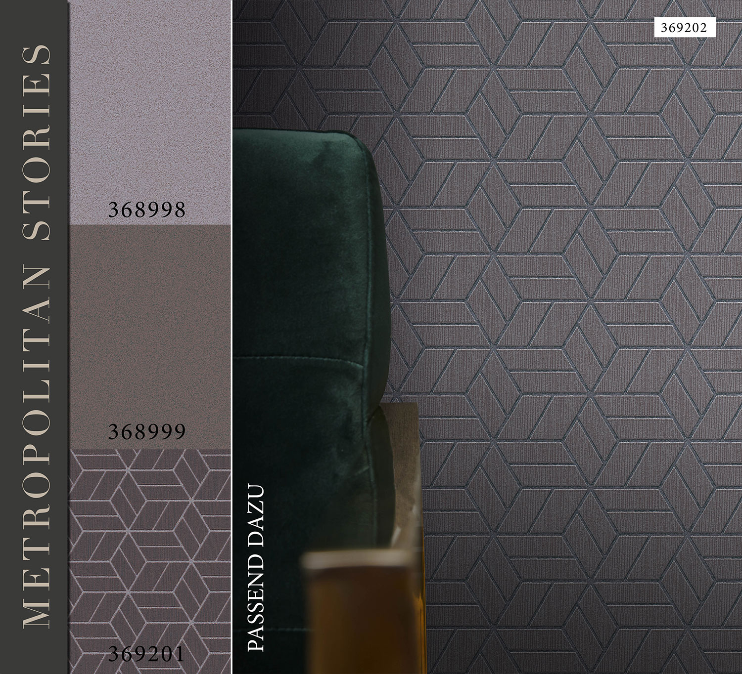 AS Vliestapete Metropolitan Stories Unitapete 368998