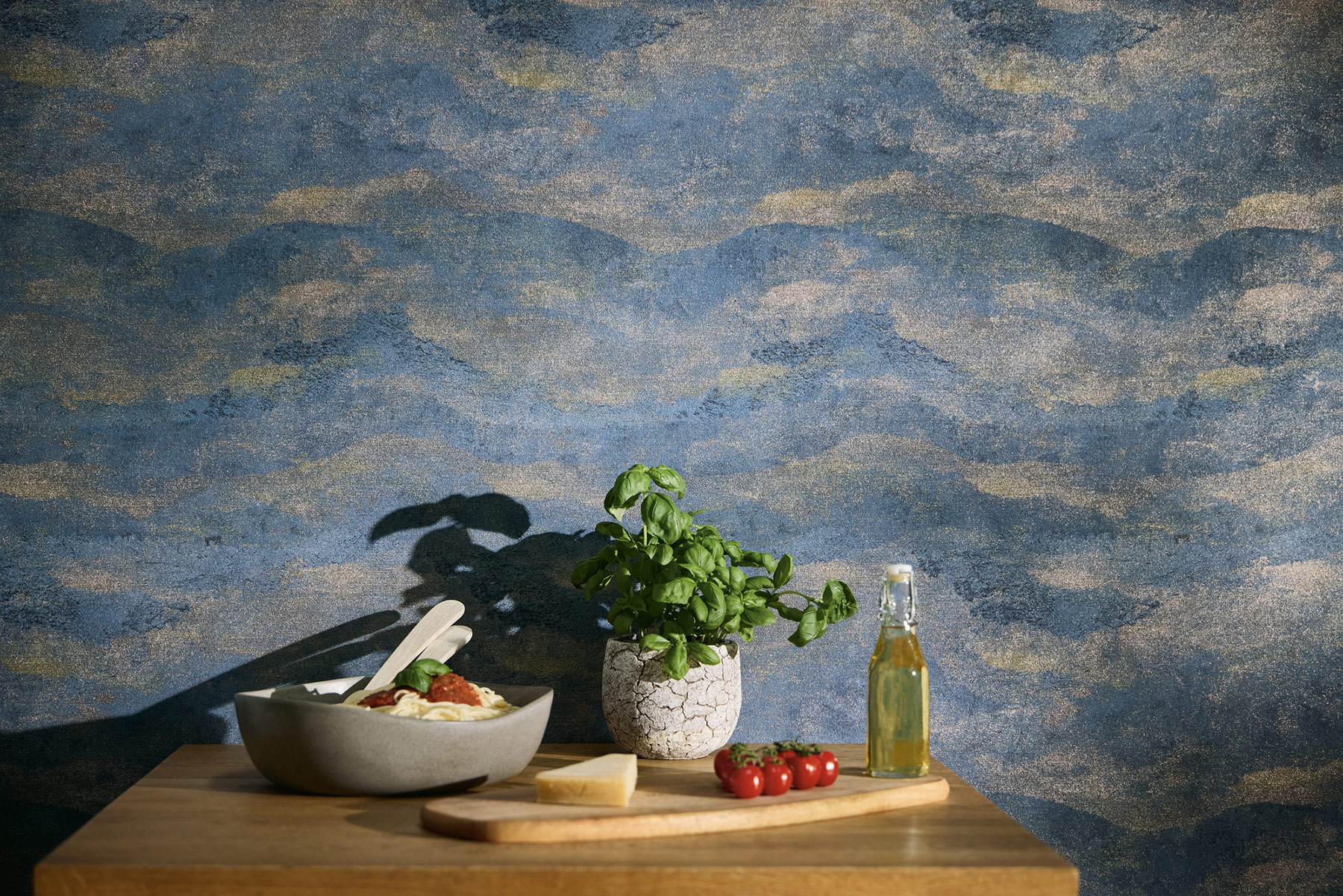 AS Vliestapete MS Hot Spots Abstrakt Blau 786561