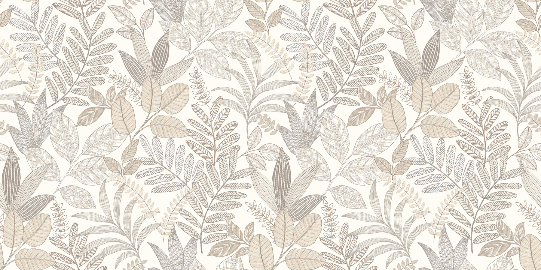 Thomas Vliestapete Attraction weiss Pflanzen AL26290