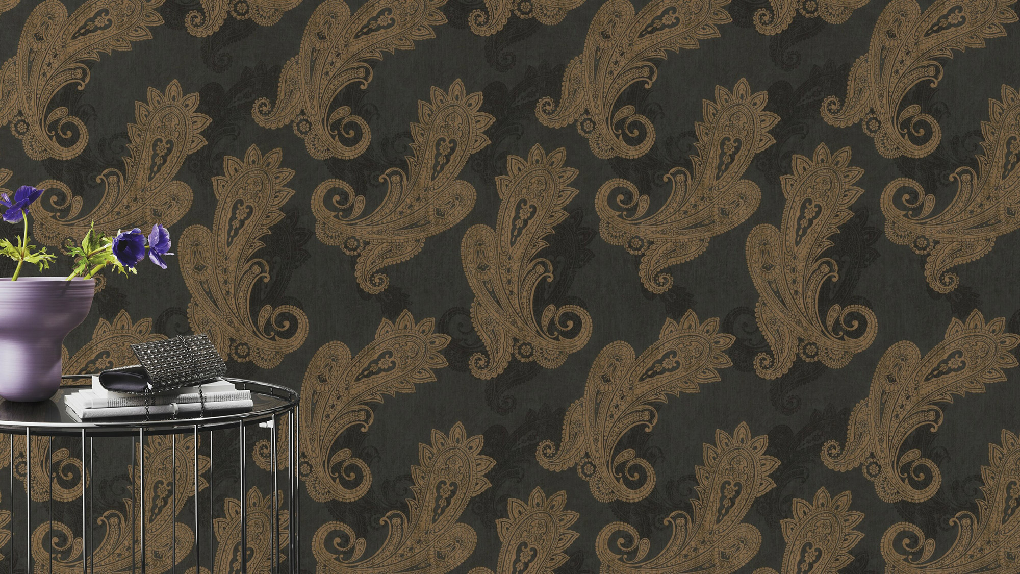 Rasch Vliestapete Indian Style Ornament Paisley 746464