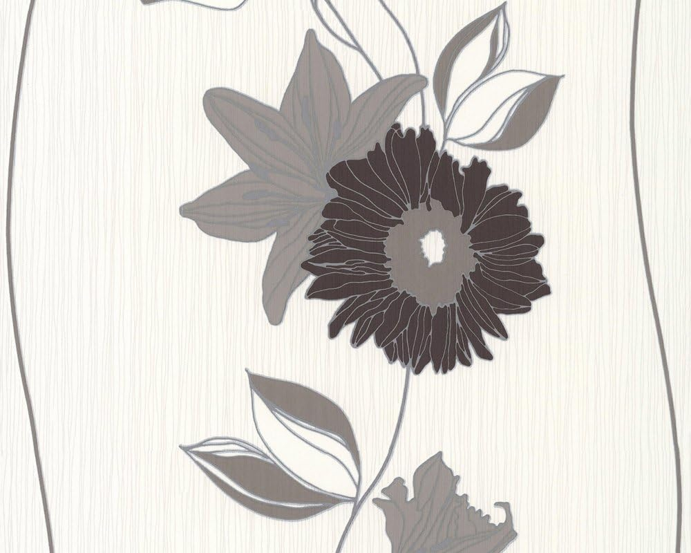 AS Vliestapete Daniel Hechter 2 Floral Braun 912831