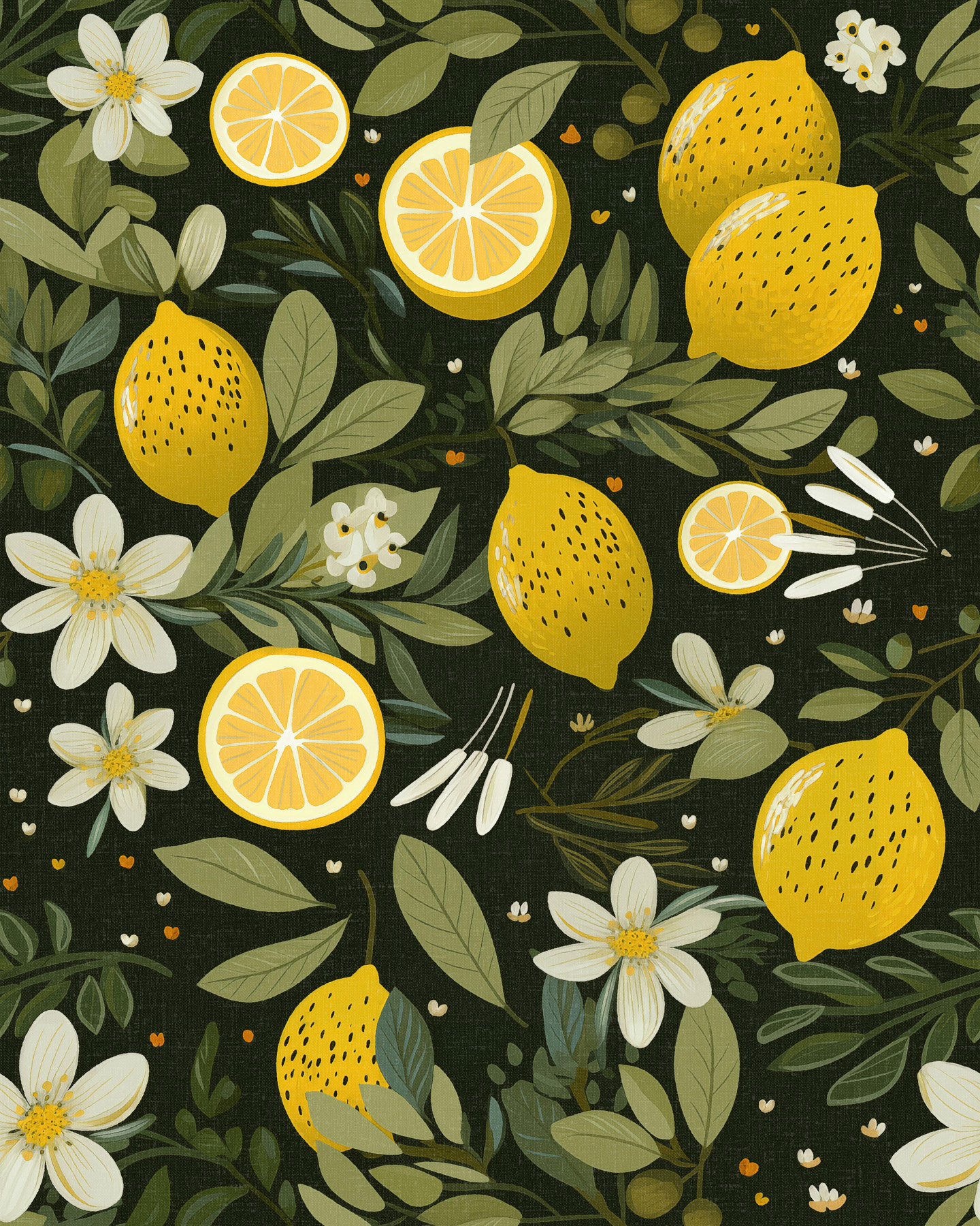 AS Leinwandbild Lemons Dark DD132963