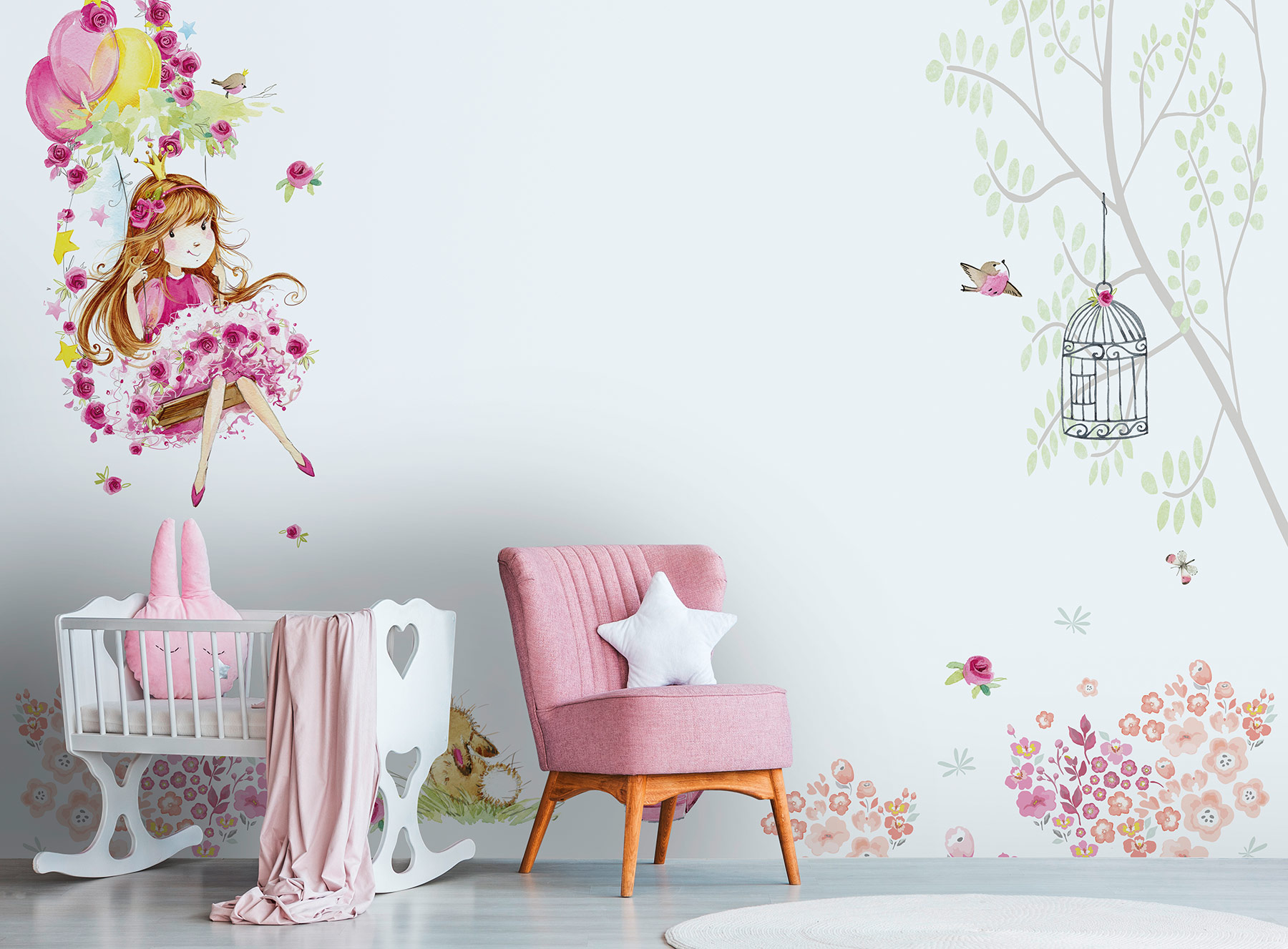 AS Fototapete Designwalls 2 Kinderzimmer Mädchen DD123618