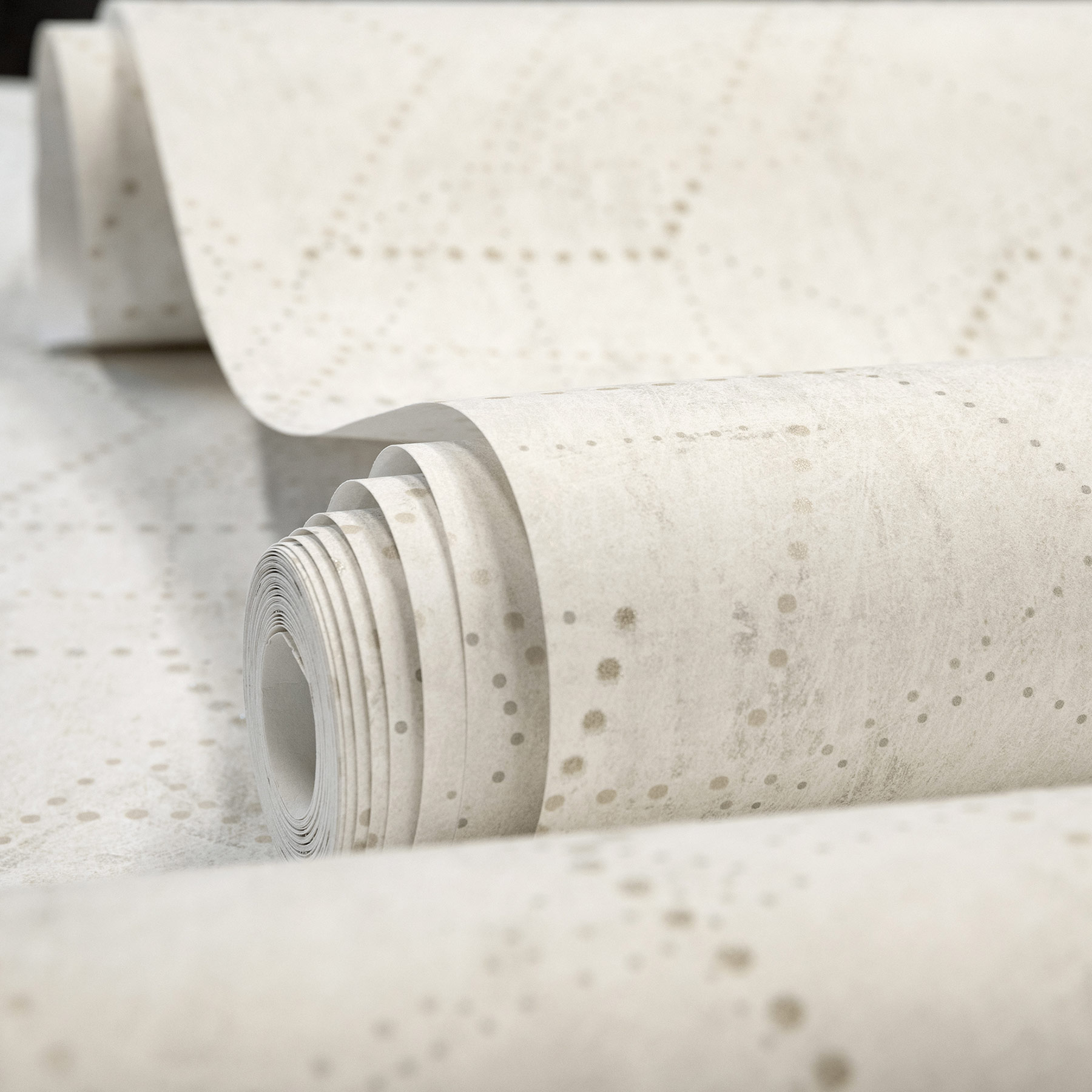 Hohenberger Vliestapete Perle Divino Luna Matte Cream 81313