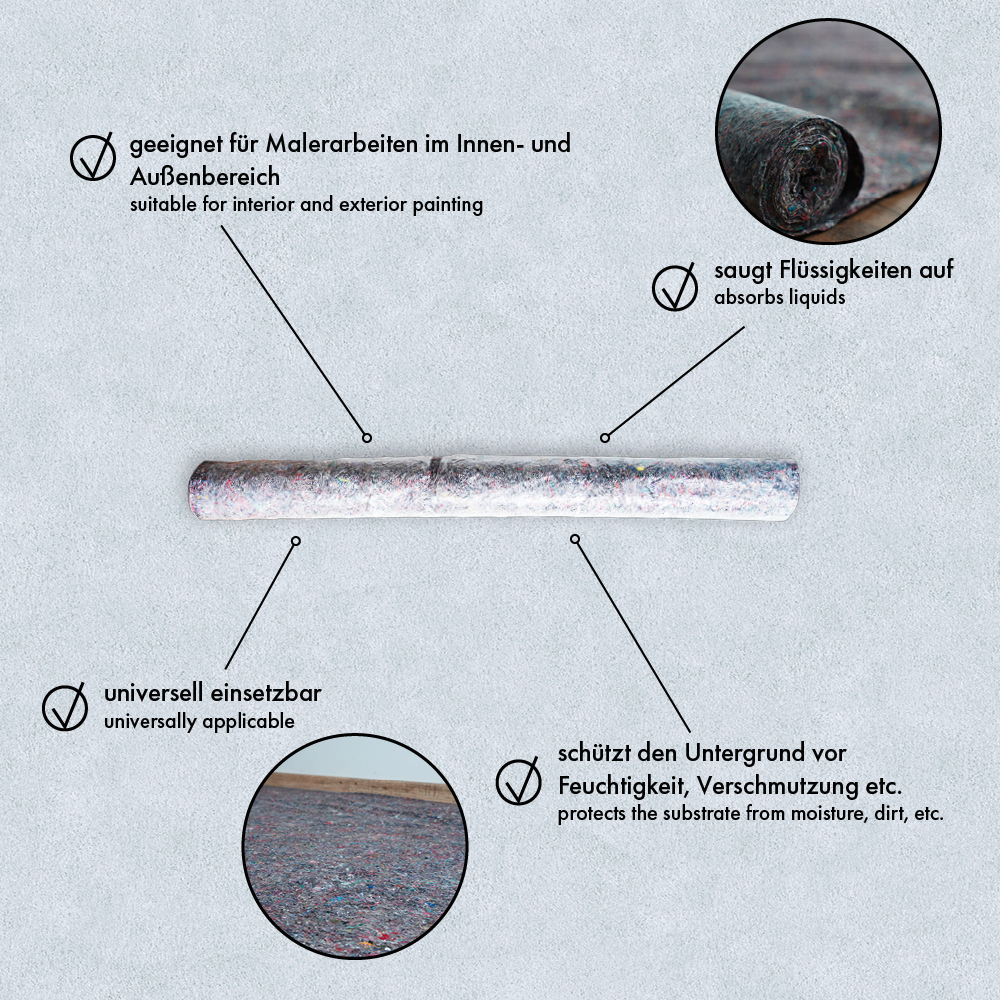 AS Creation Saugvlies Malervlies 180 g/qm 1 x 10 m