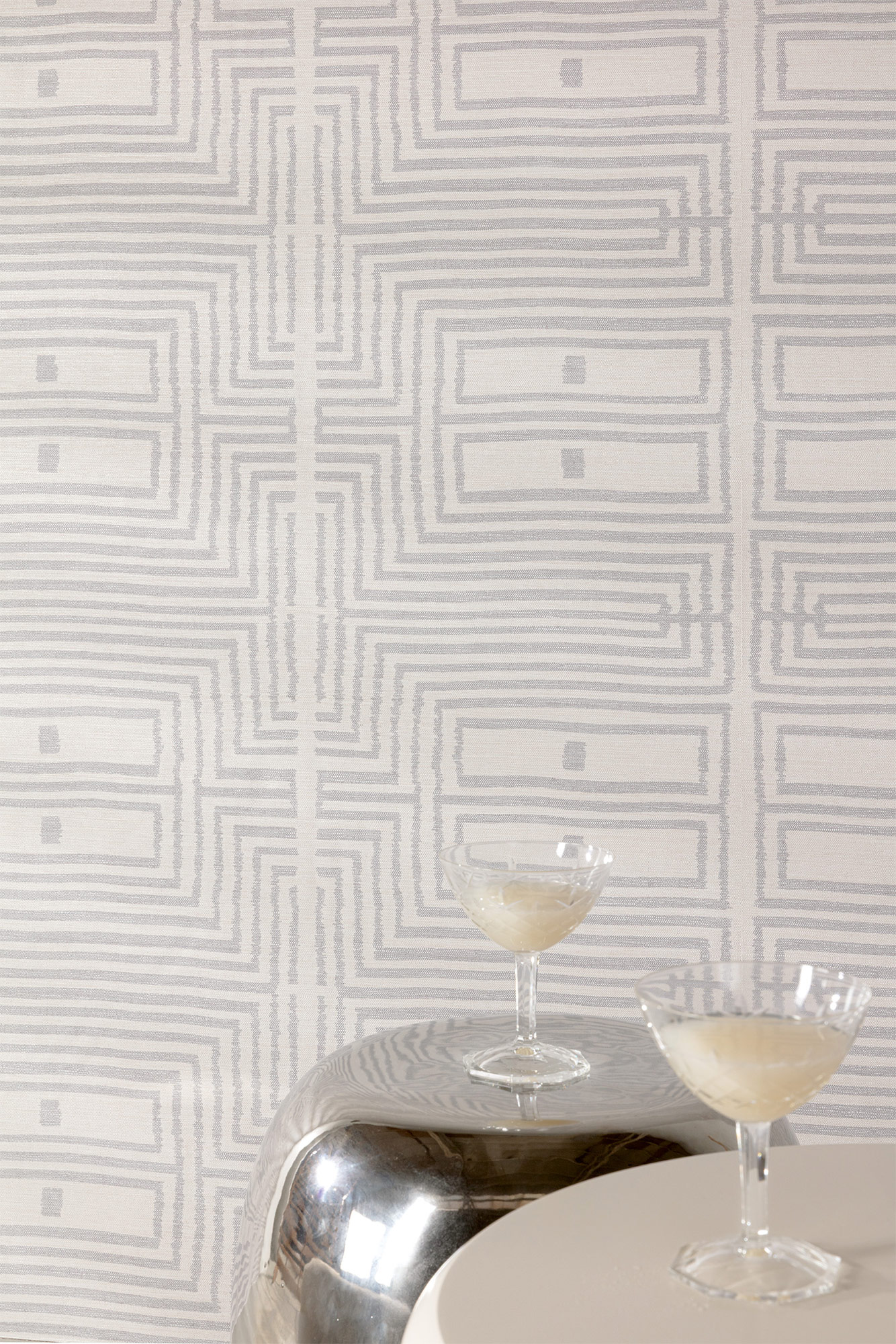 Masureel Vliestapete Serica Serica Ivory RIC302