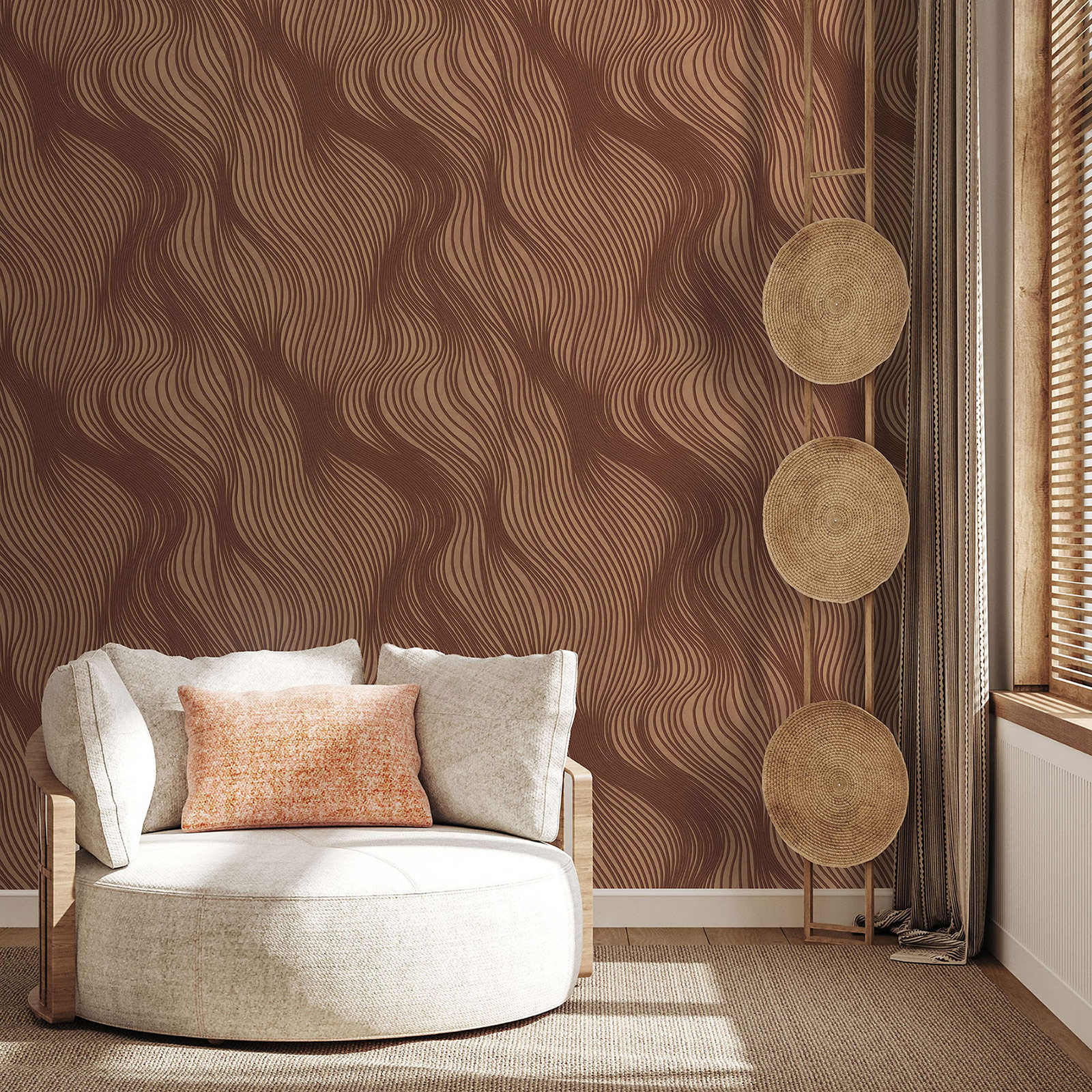 Hohenberger Vliestapete Tesoro Corda Rosso 65610