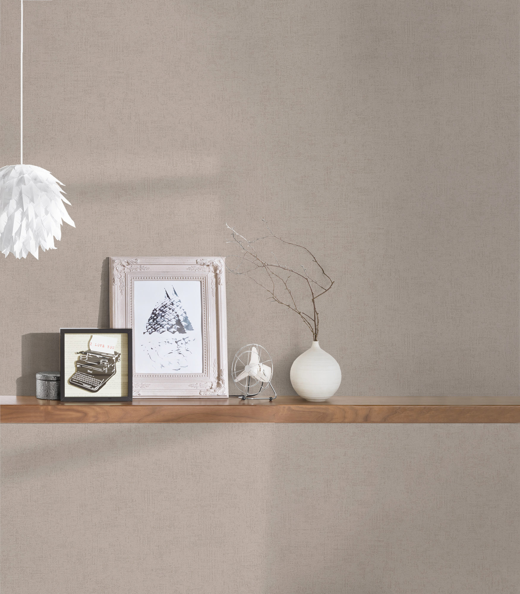 AS Vliestapete Trend Spectrum Unitapete Beige 381976