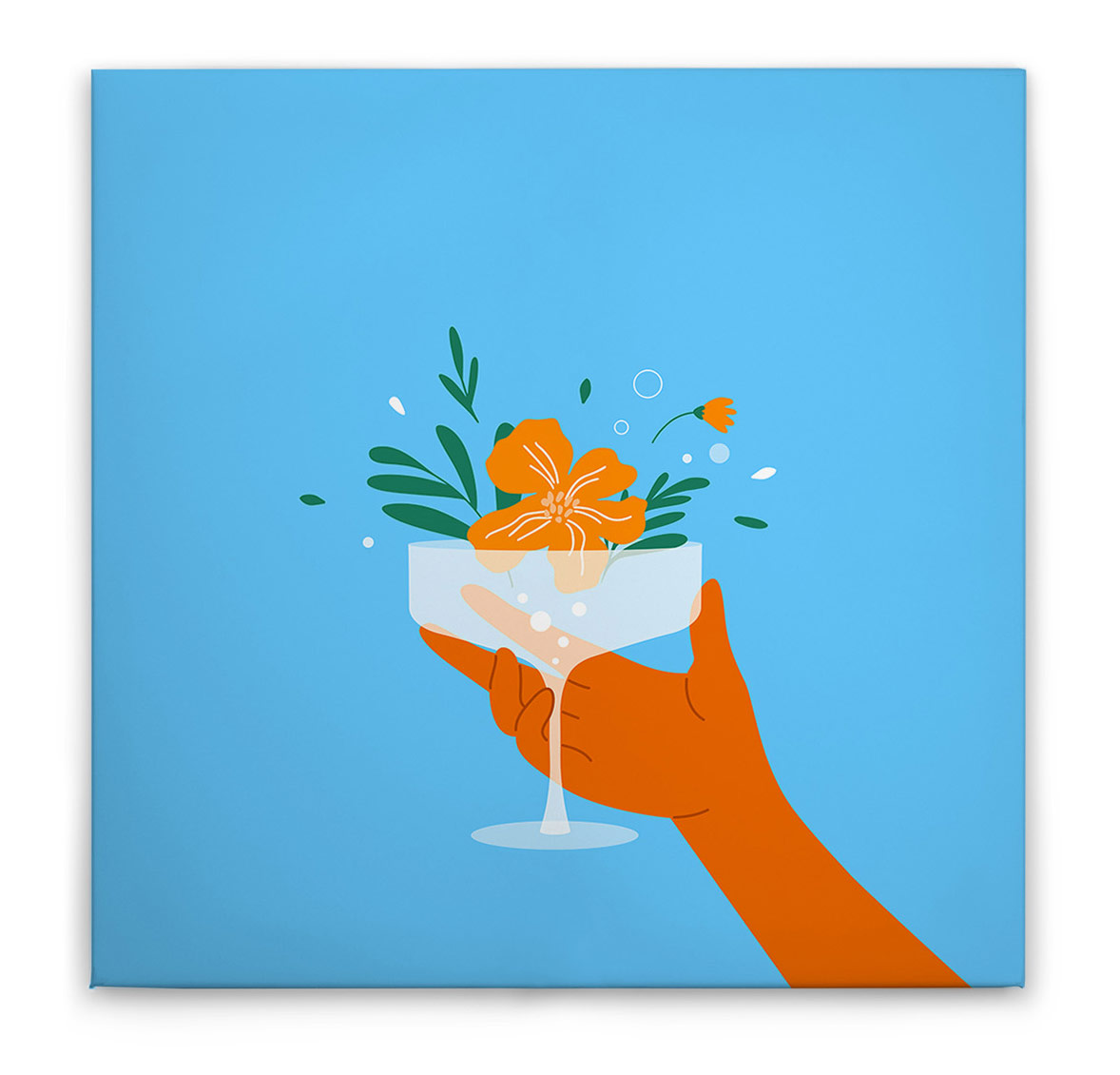 AS Leinwandbild Flower Glass 2 DD132683