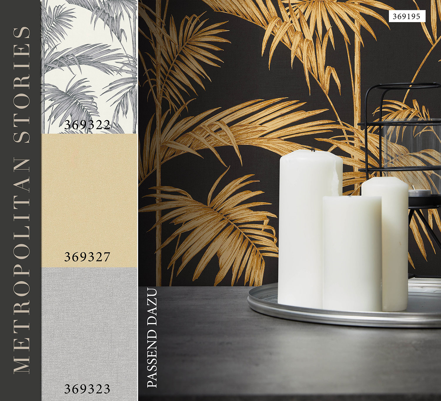 AS Vliestapete Metropolitan Stories Unitapete 369322