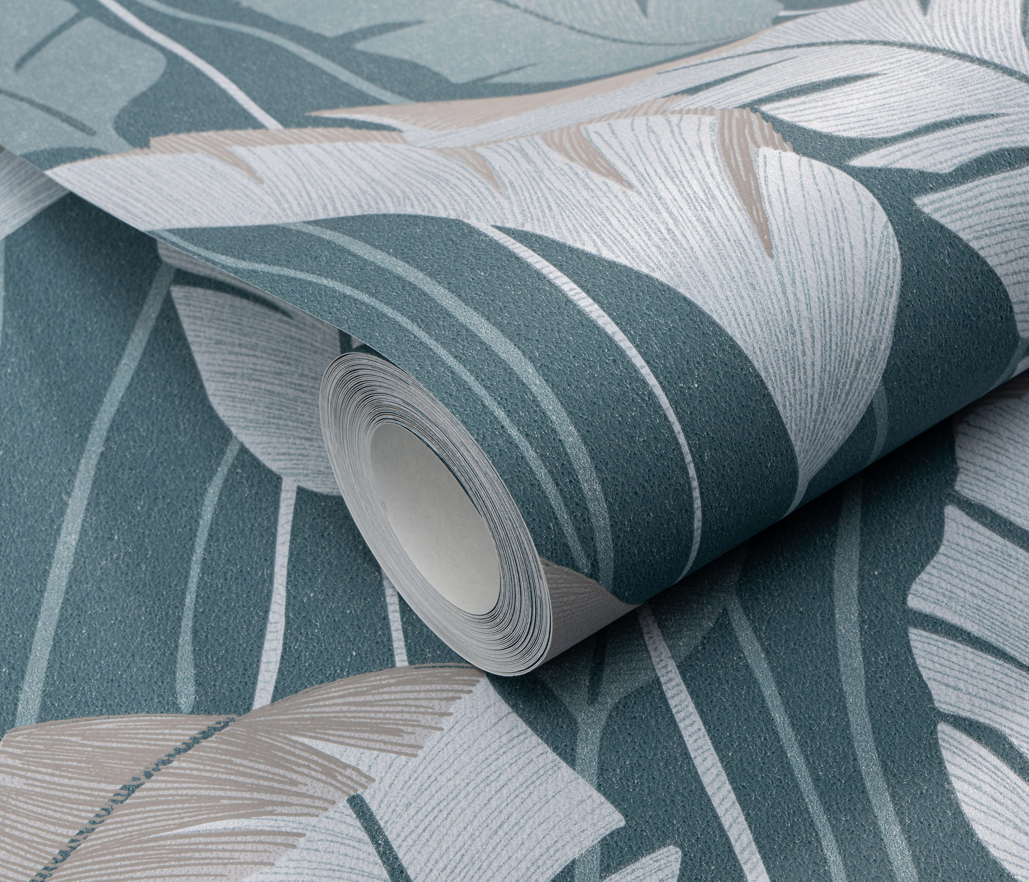 Erismann Vliestapete Melissa 4Earth petrol 1034419