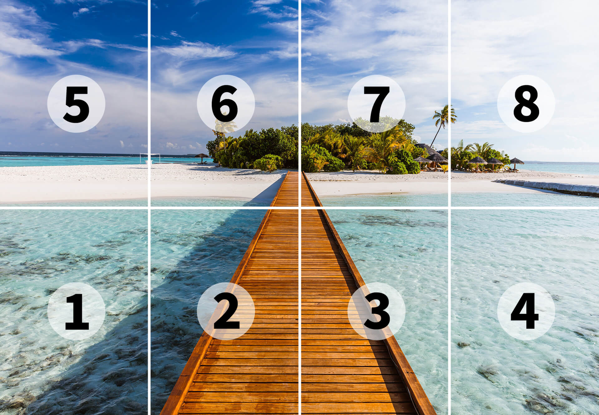 AS Fototapete Designwalls 2.0 SüdseeParadies DD118851