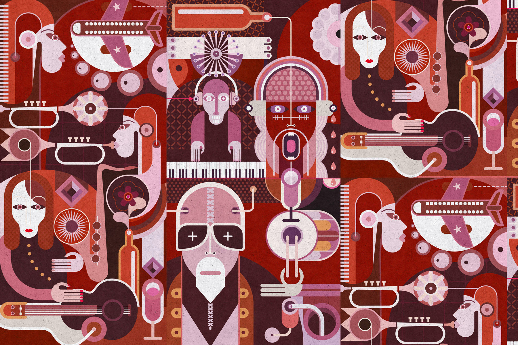 AS Leinwandbild Wall of Sound 2 DD132033