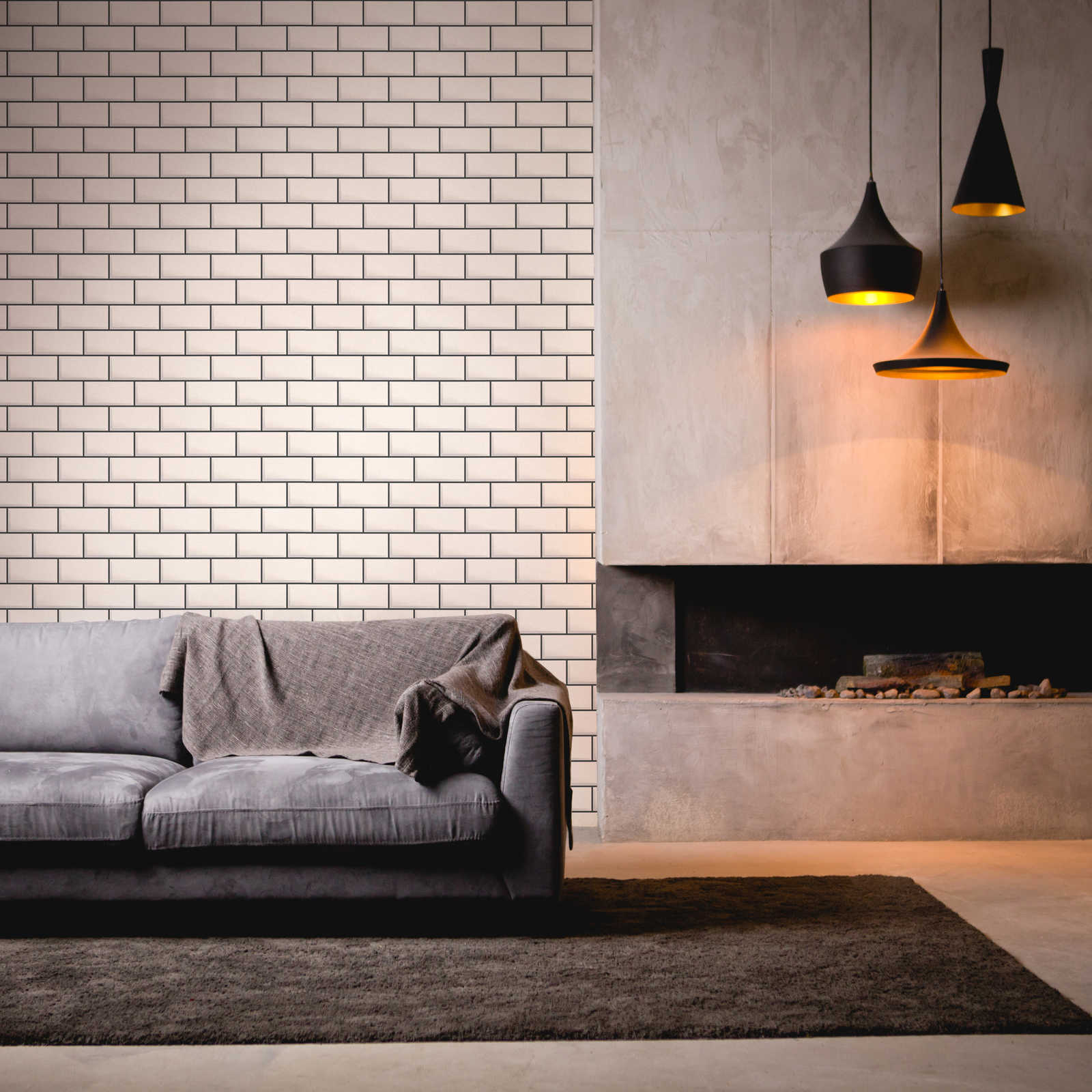 Livingwalls Vliestapete My Home My Spa Stein 383572