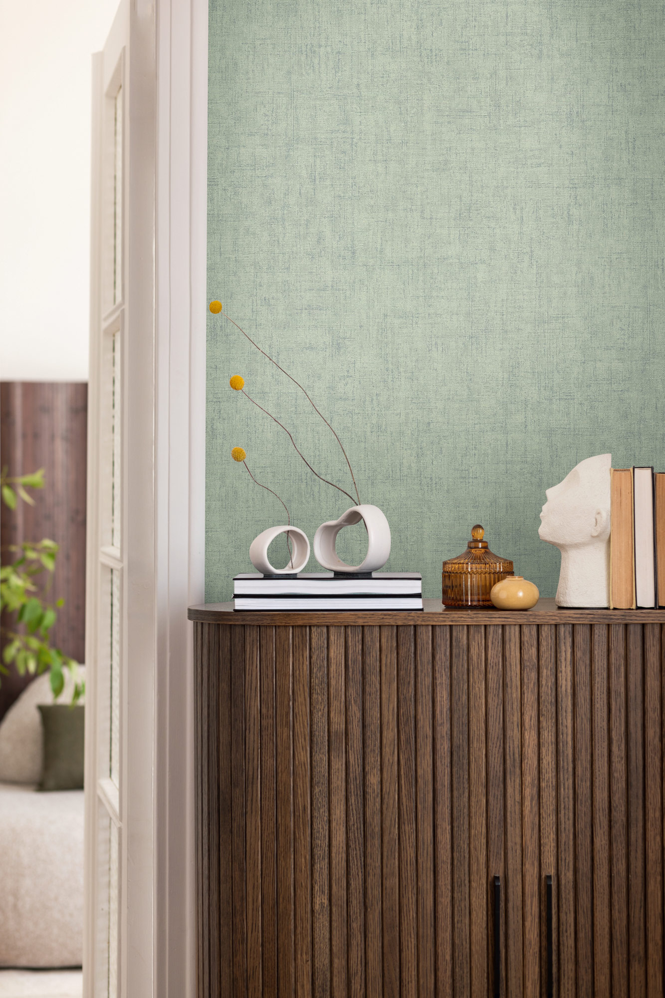 AS Vliestapete History of Art 2 Struktur Grün 322619