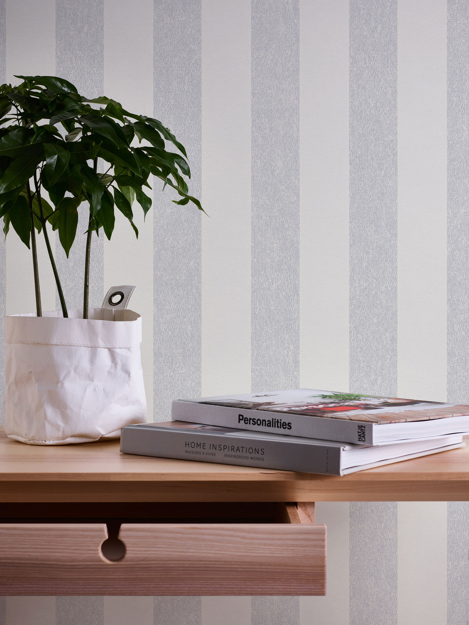 AS Vliestapete Attractive 2 Streifentapete Grau 390291