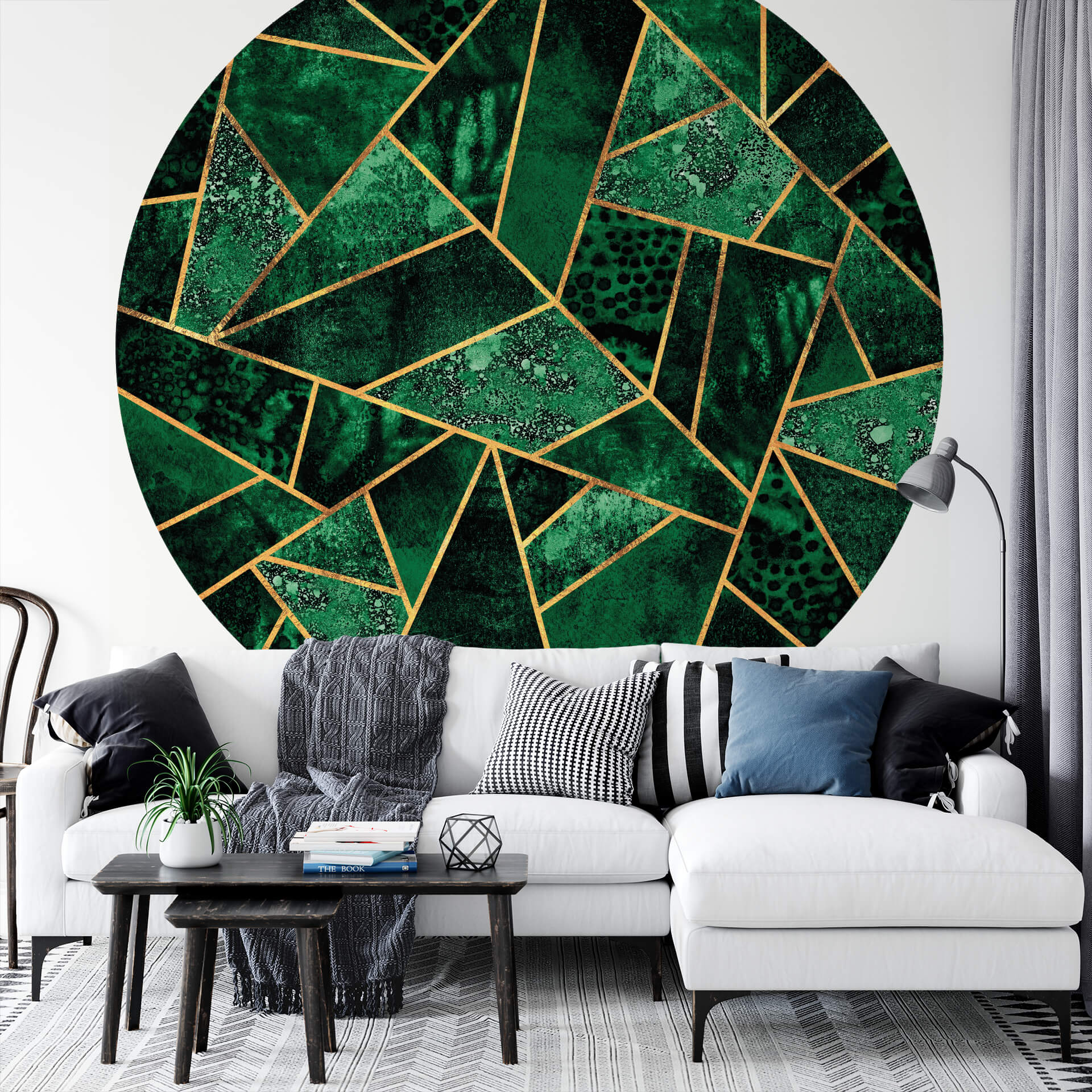 AS Fototapete Designwalls 2.0 Dark Green Emeralds DD119195