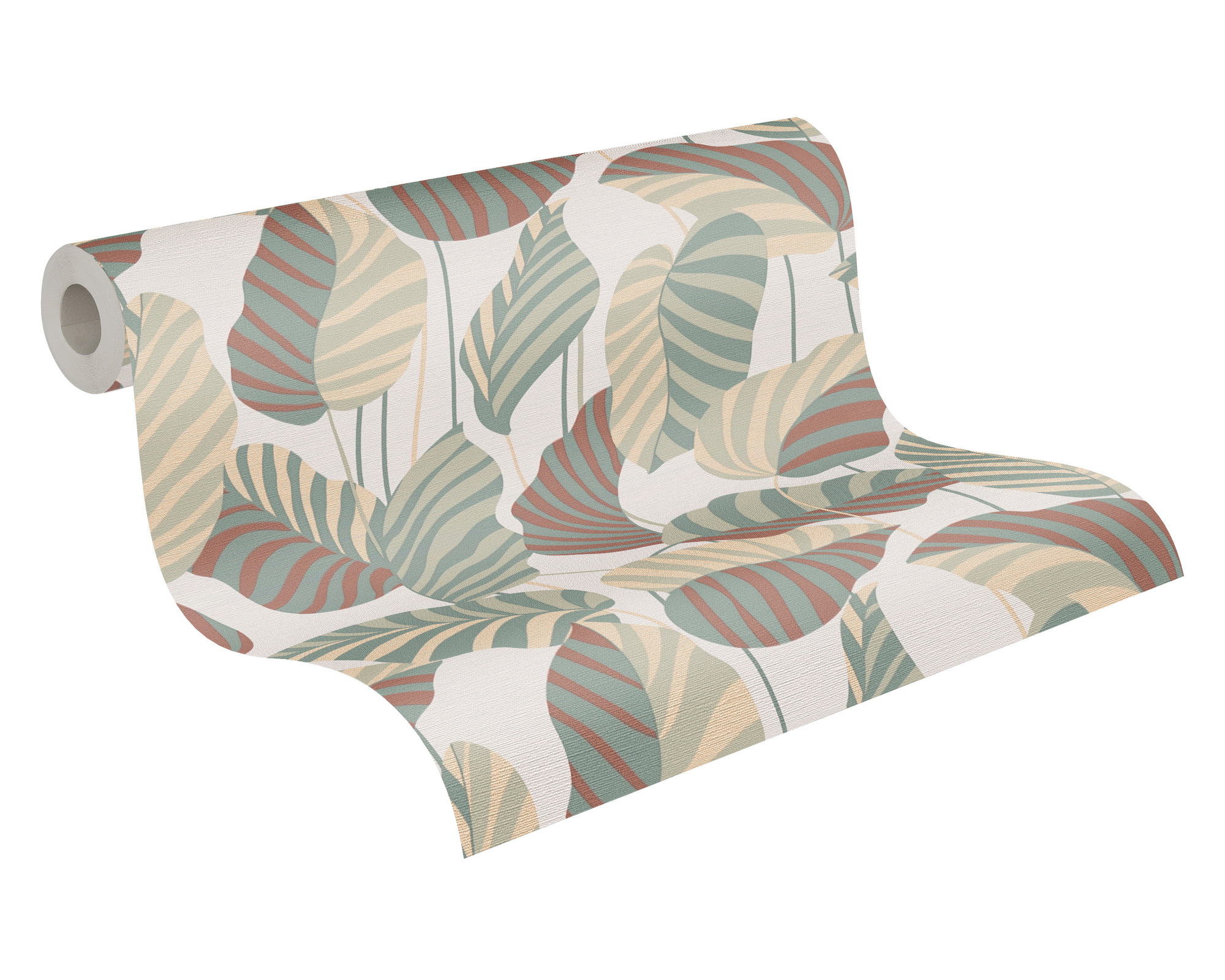 AS Vliestapete Antigua Satin Florale Tapete Weiß 390941