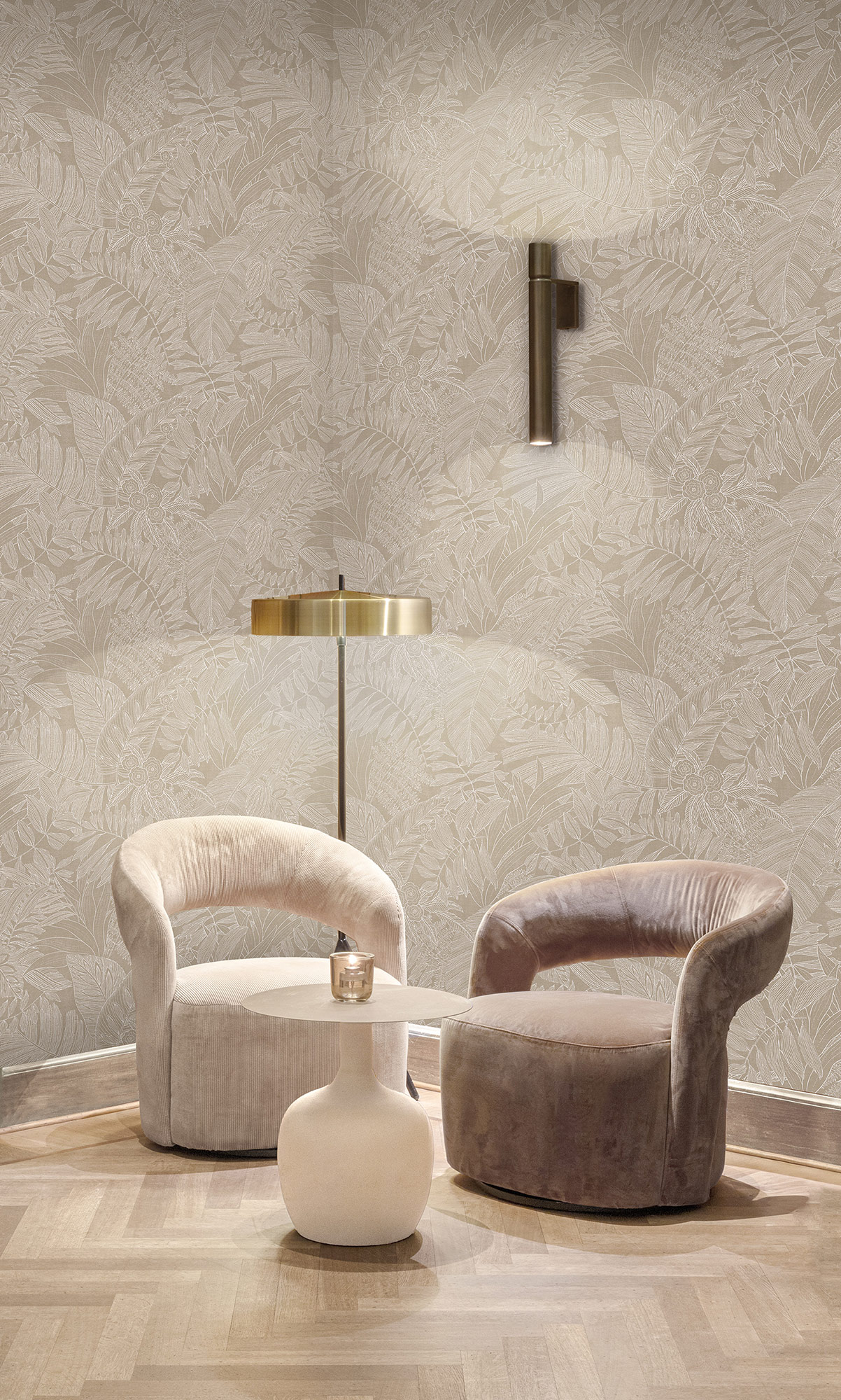 Masureel Vliestapete Ray Biome Linen RAY203