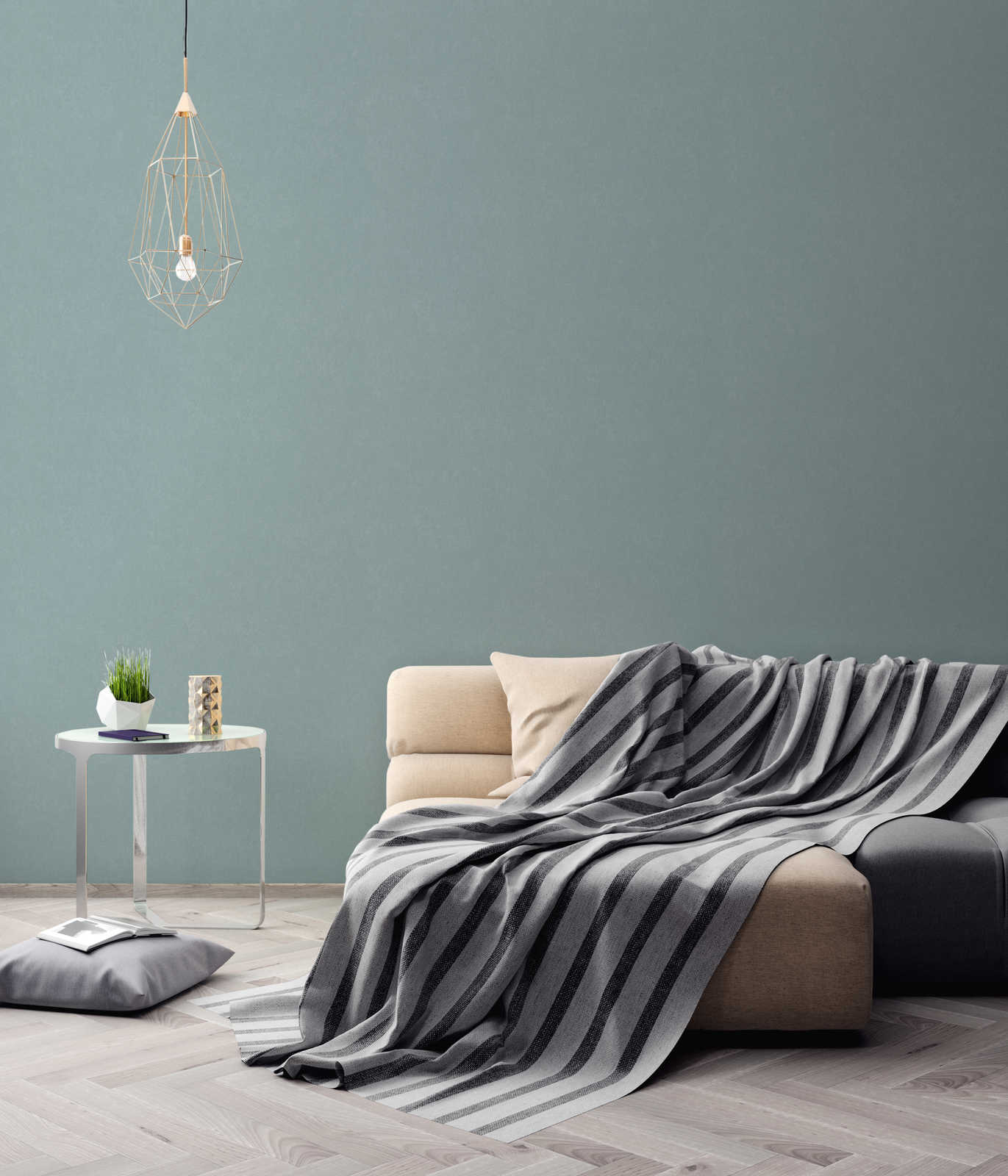 AS Creation Vliestapete Geo Effect blau 385941