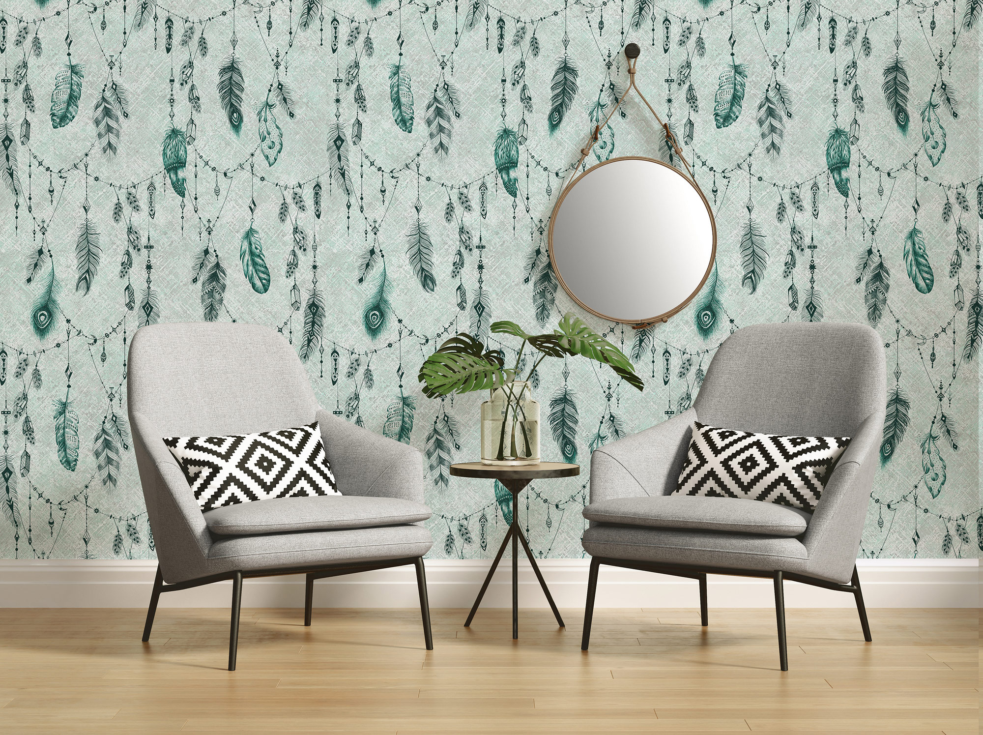 AS Fototapete Atelier 47 BohoFeather DD118450