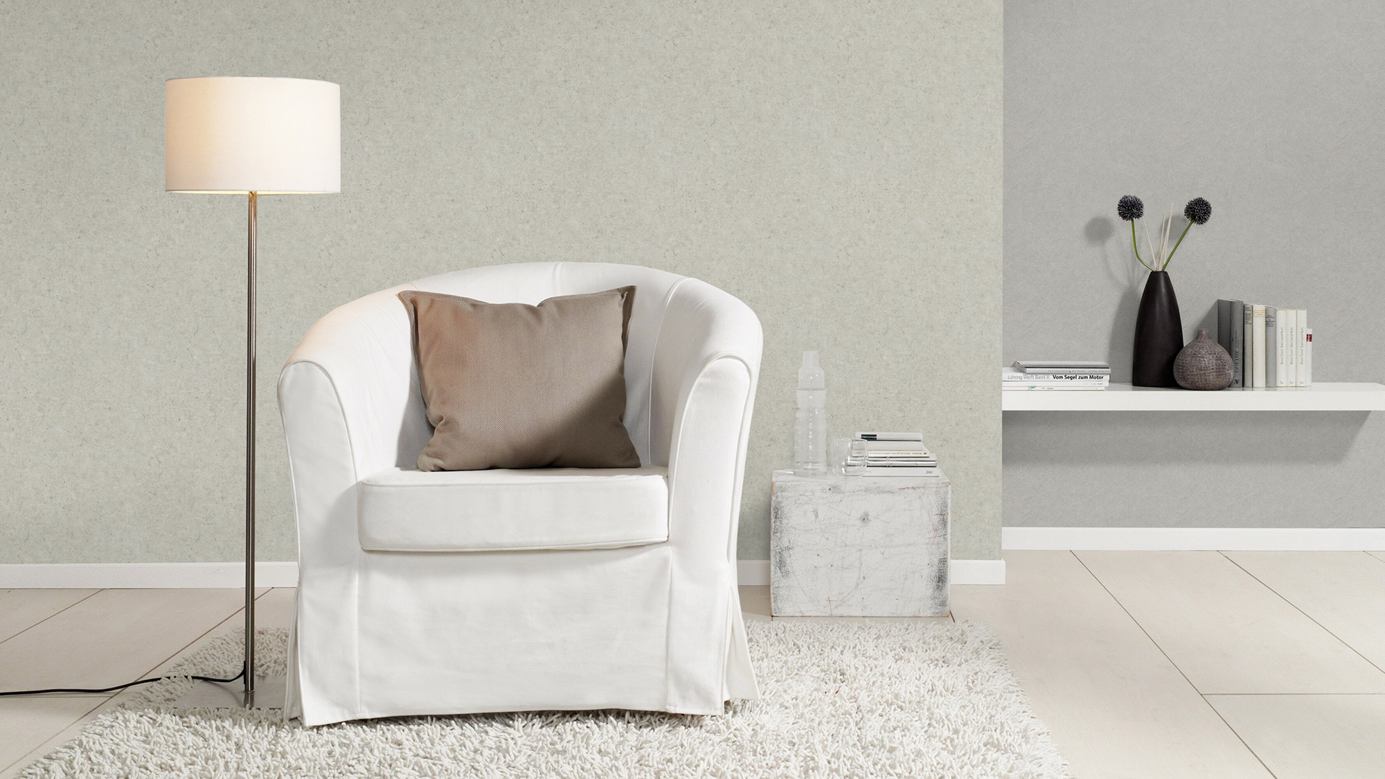 Rasch Vliestapete Factory V Beton Unitapete 520859