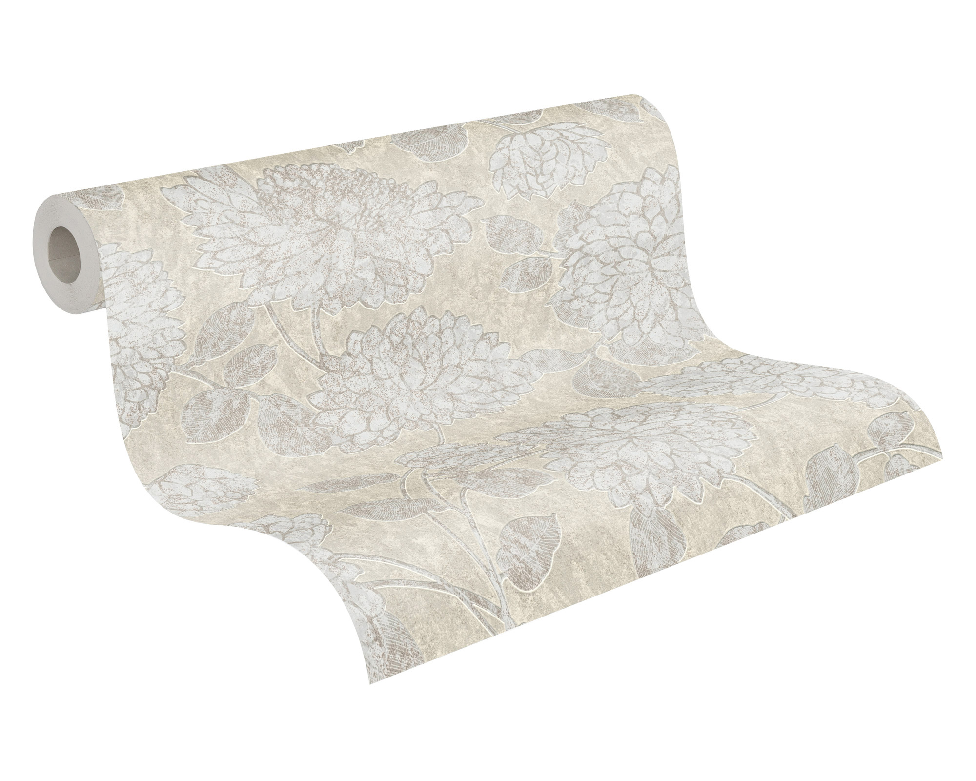 AS Vliestapete Attractive 2 Floral Beige 390252