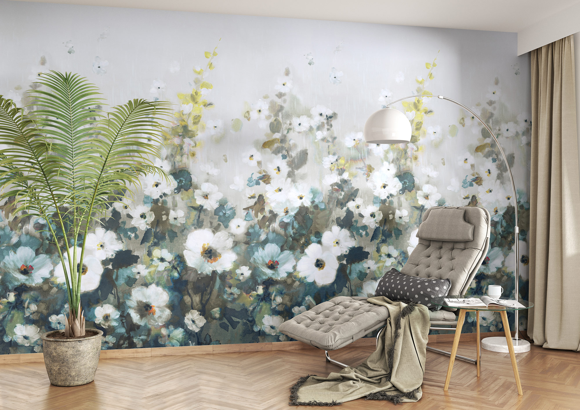 Rasch Fototapete Magic Walls Blumen 360905