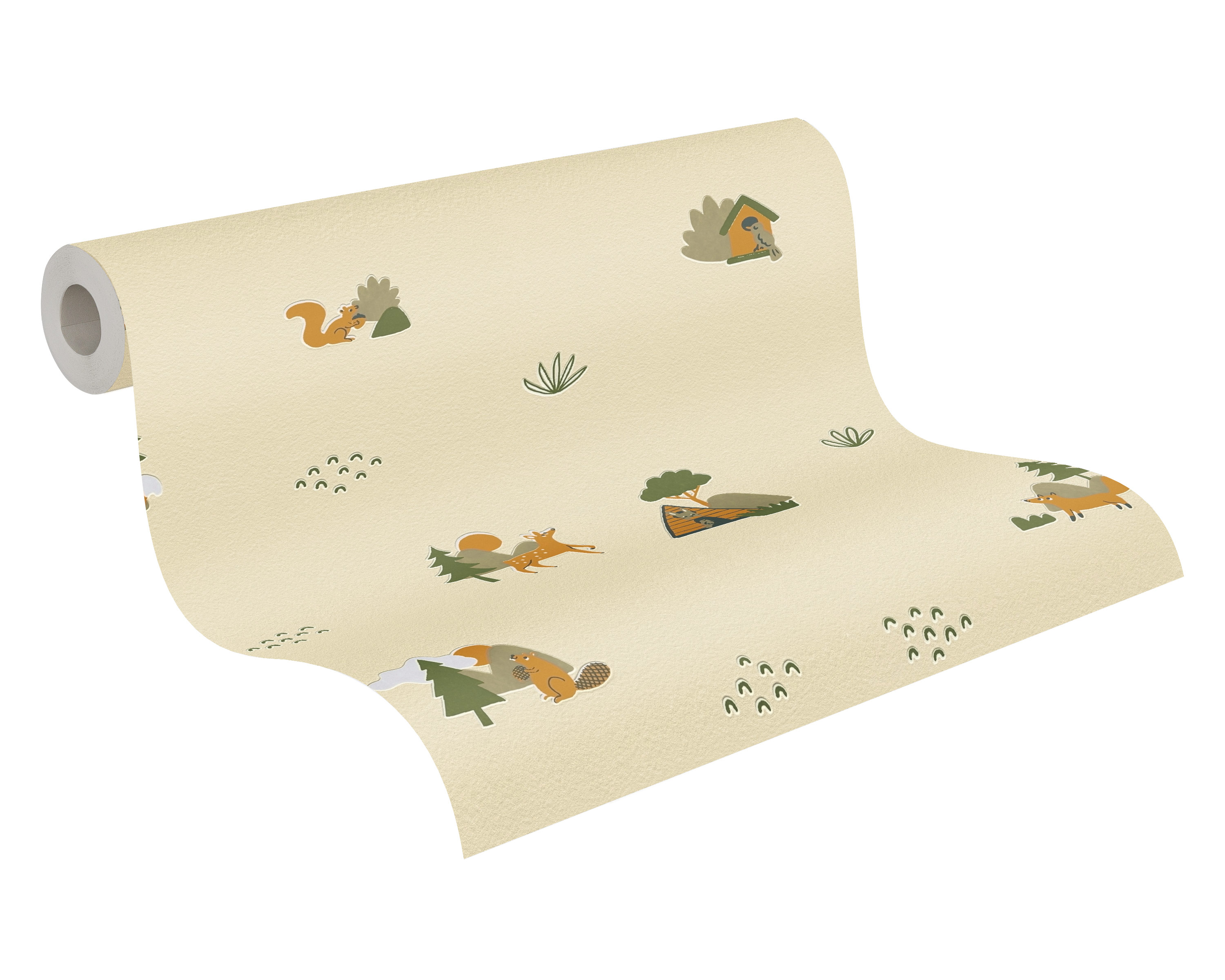 AS Vliestapete Kids Studio Kinderzimmertapete Beige 792582