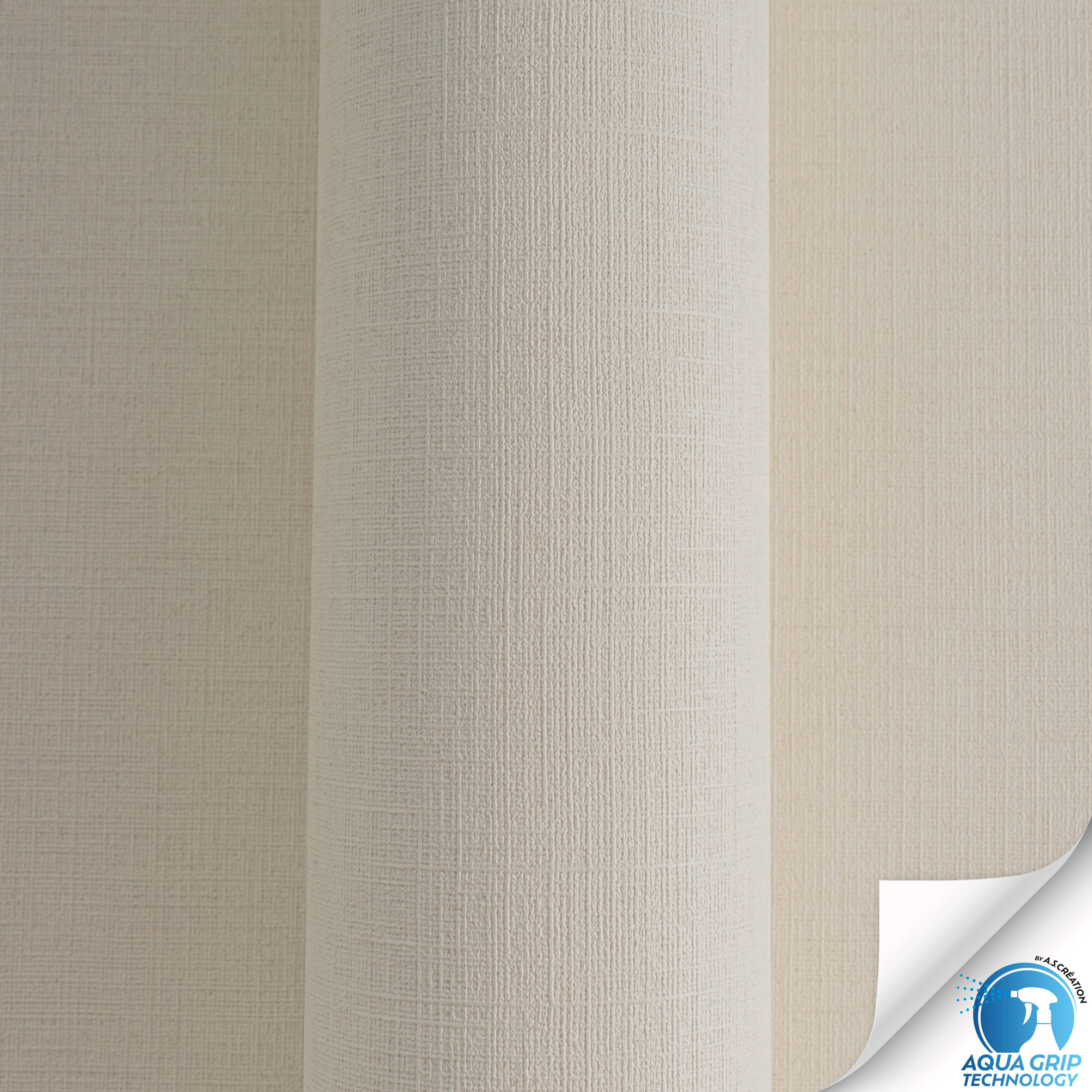 AS Vliestapete WOW Designdrop Unitapete Beige 785751