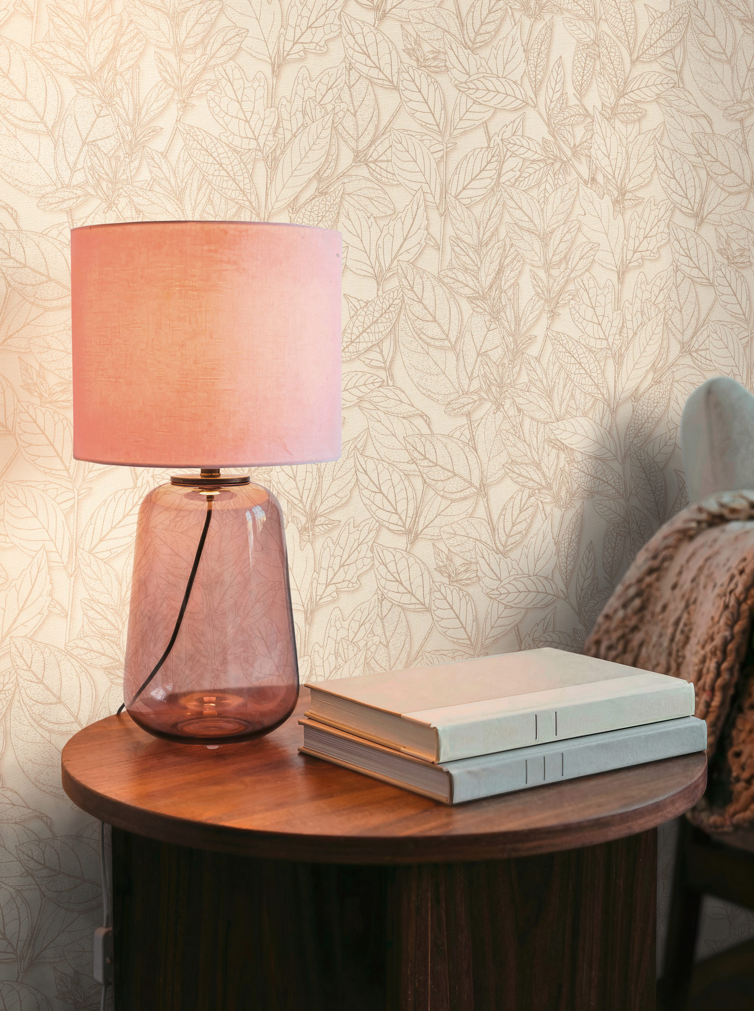 AS Vliestapete Trend Spectrum Floral Beige 792381