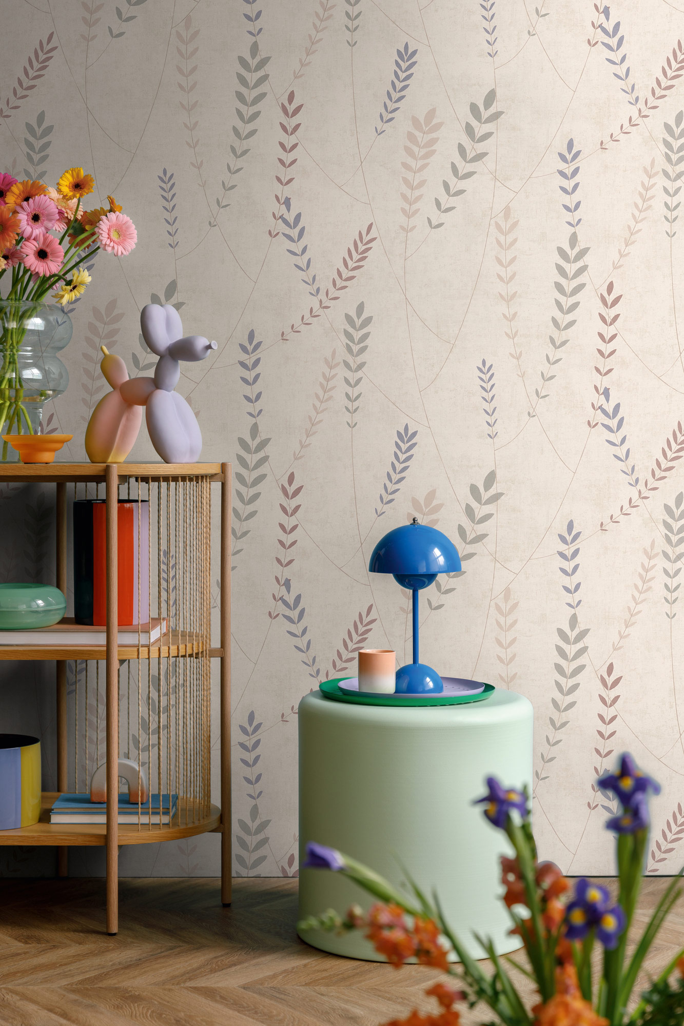 AS Vliestapete Nordic Feeling Floral Beige 791463