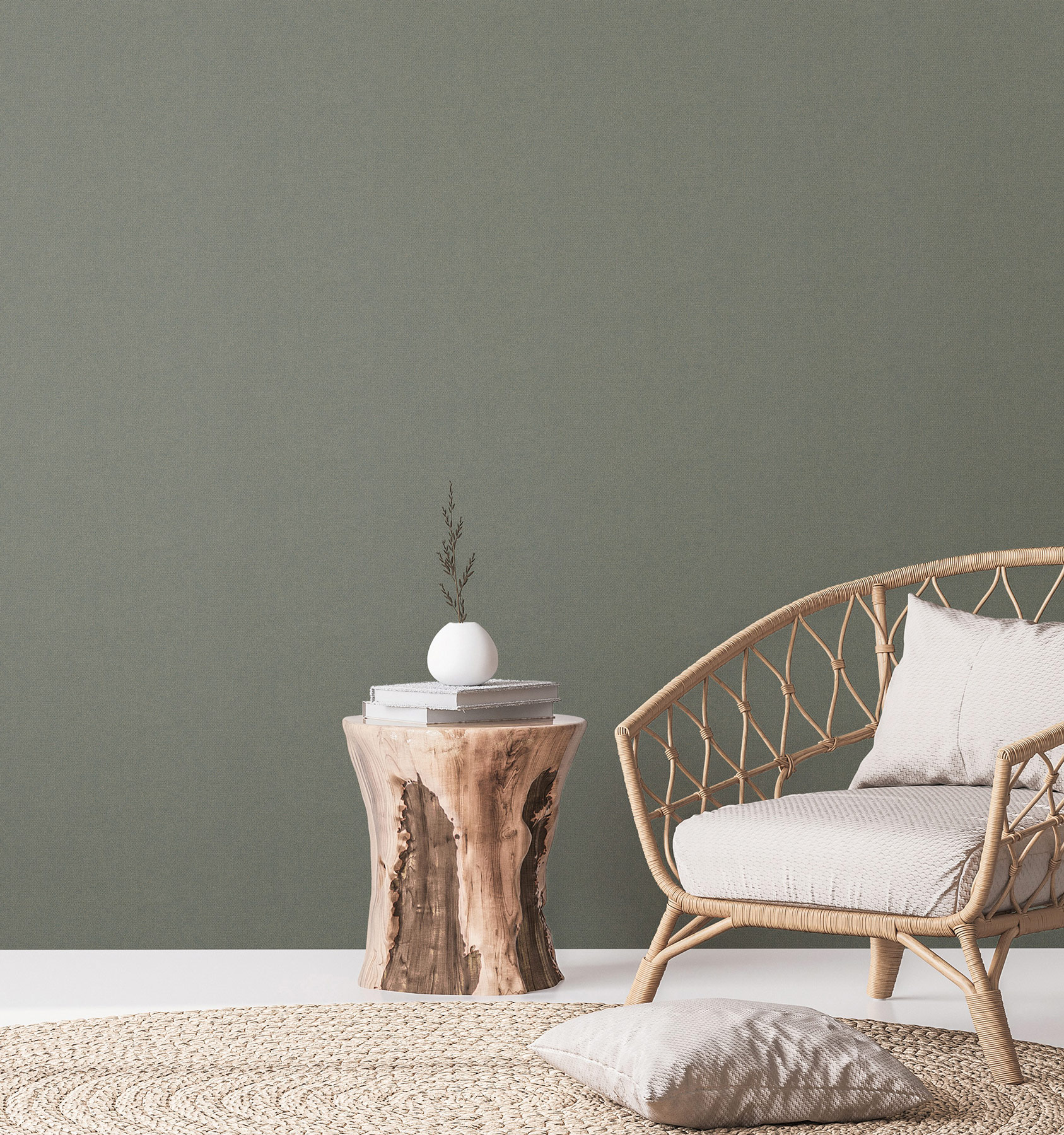 AS Vliestapete Deco Satintapete Unitapete 386622