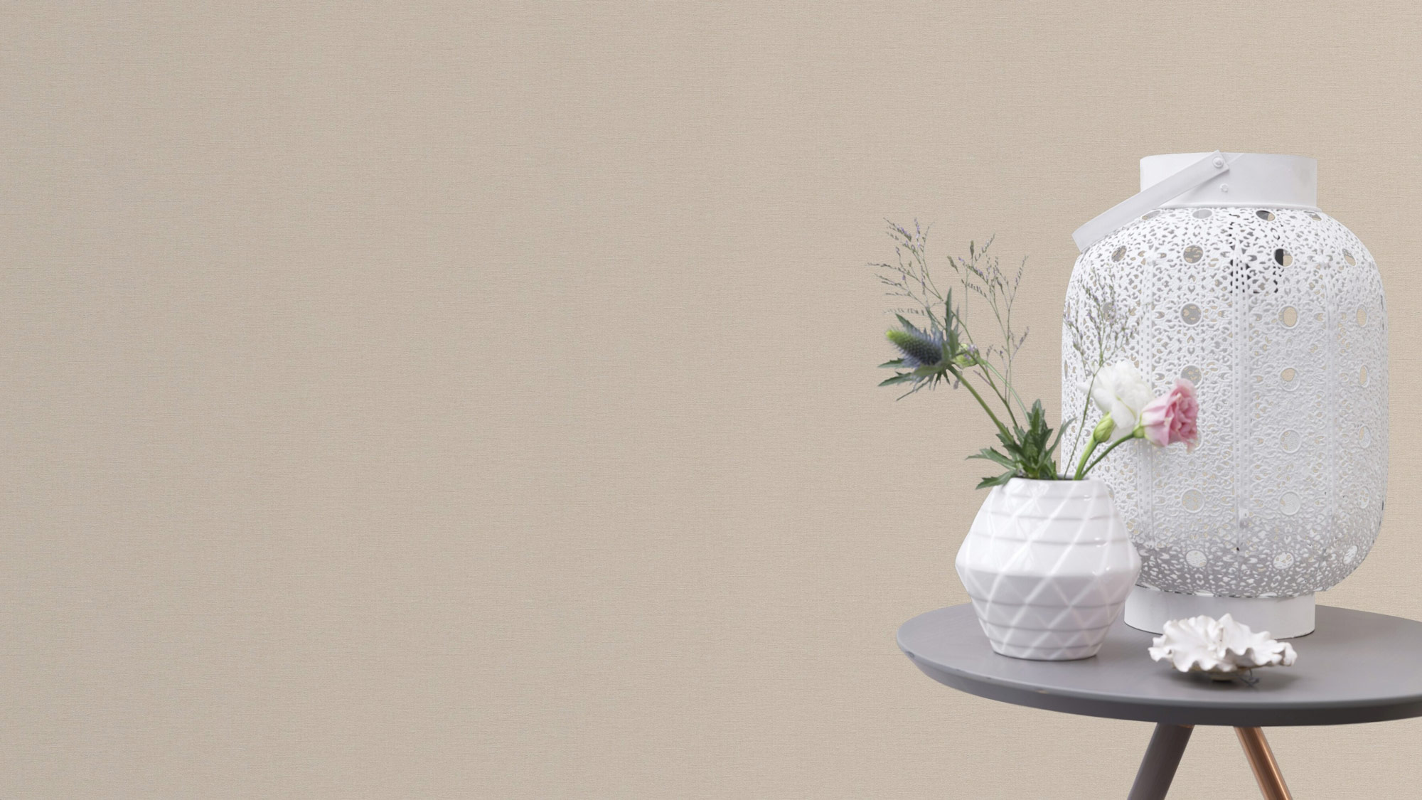 Rasch Vliestapete Country Charme Beige 448559