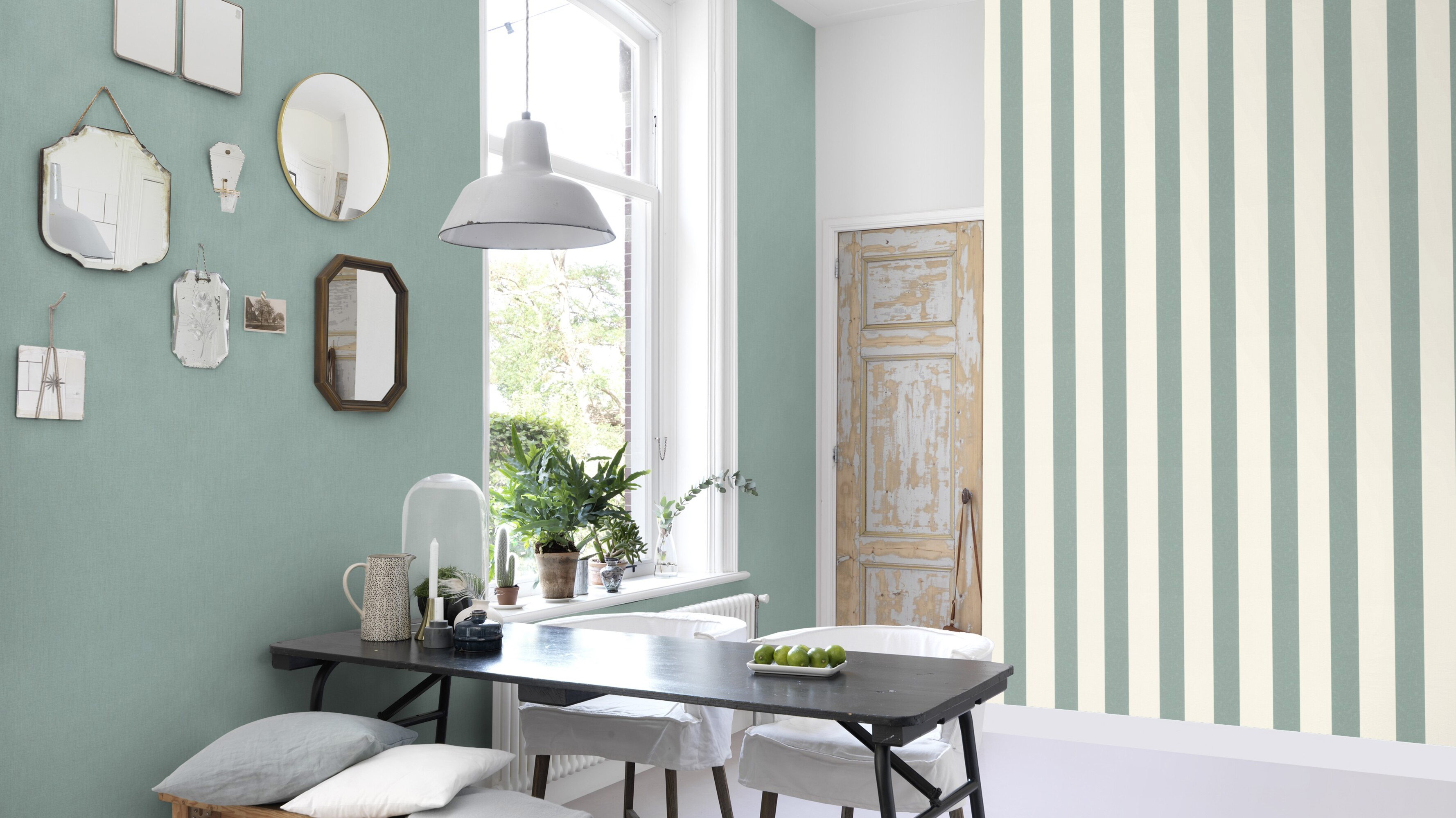 Rasch Vliestapete Florentine 4 Leinenoptik 484595