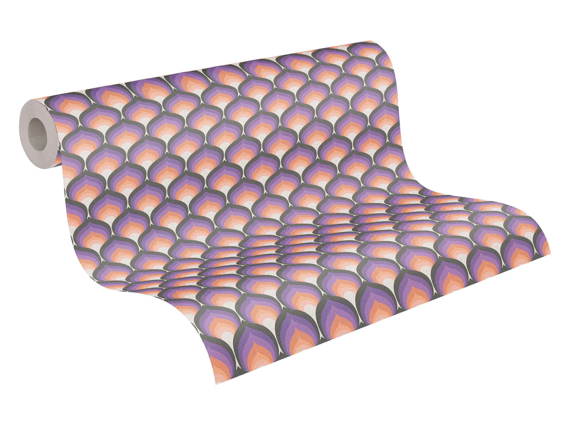 AS Creation Vliestapete Retro Chic Orange 395382