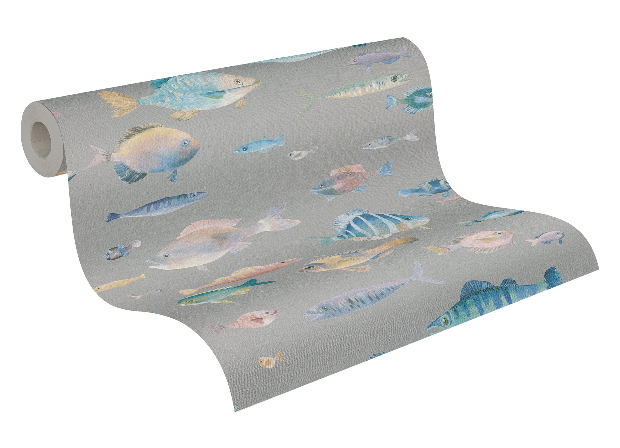 AS Vliestapete PintWalls II Tiertapete Grau 396961