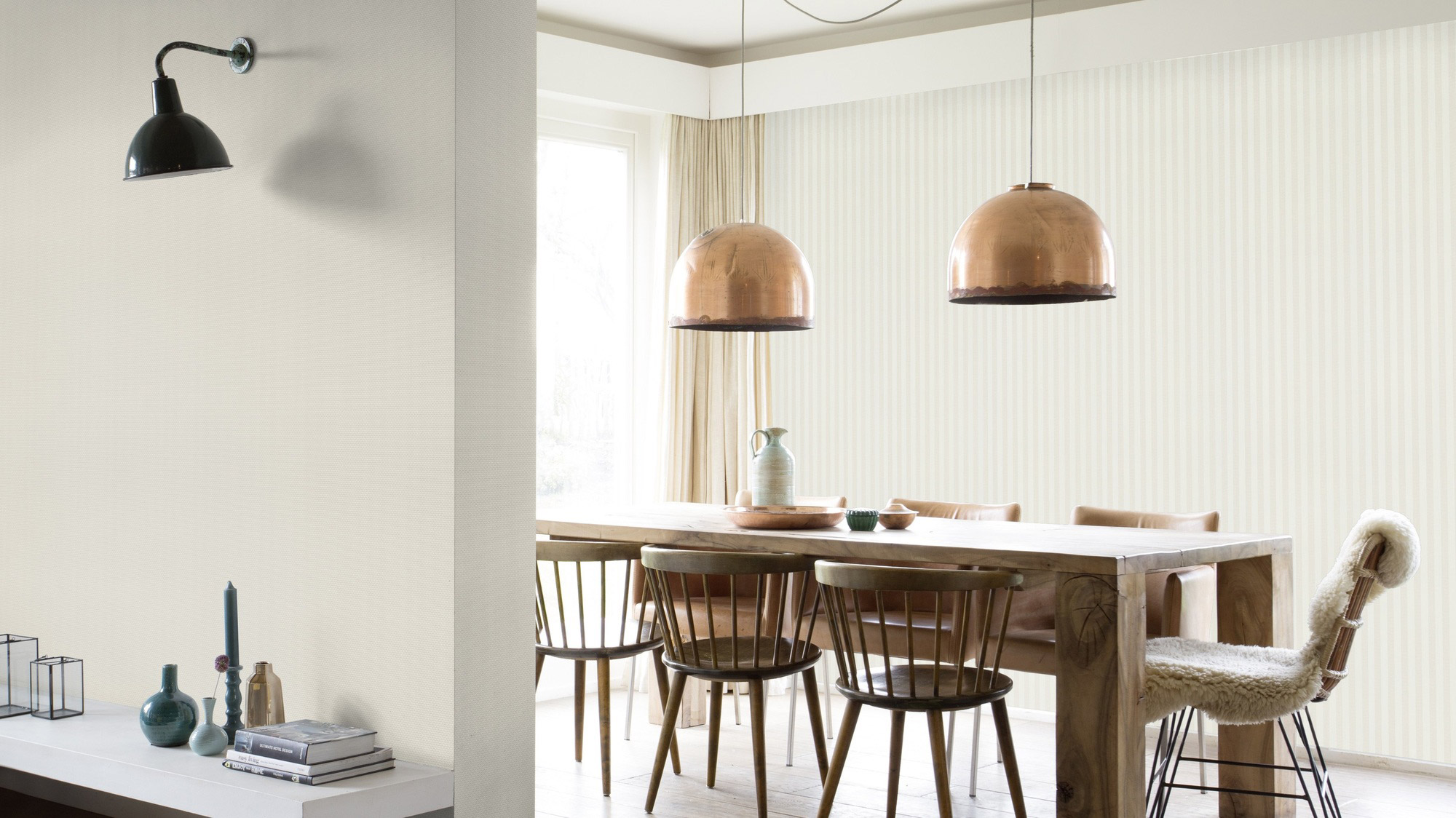 Rasch Vliestapete Trianon 13 Kleinmuster grau 570267